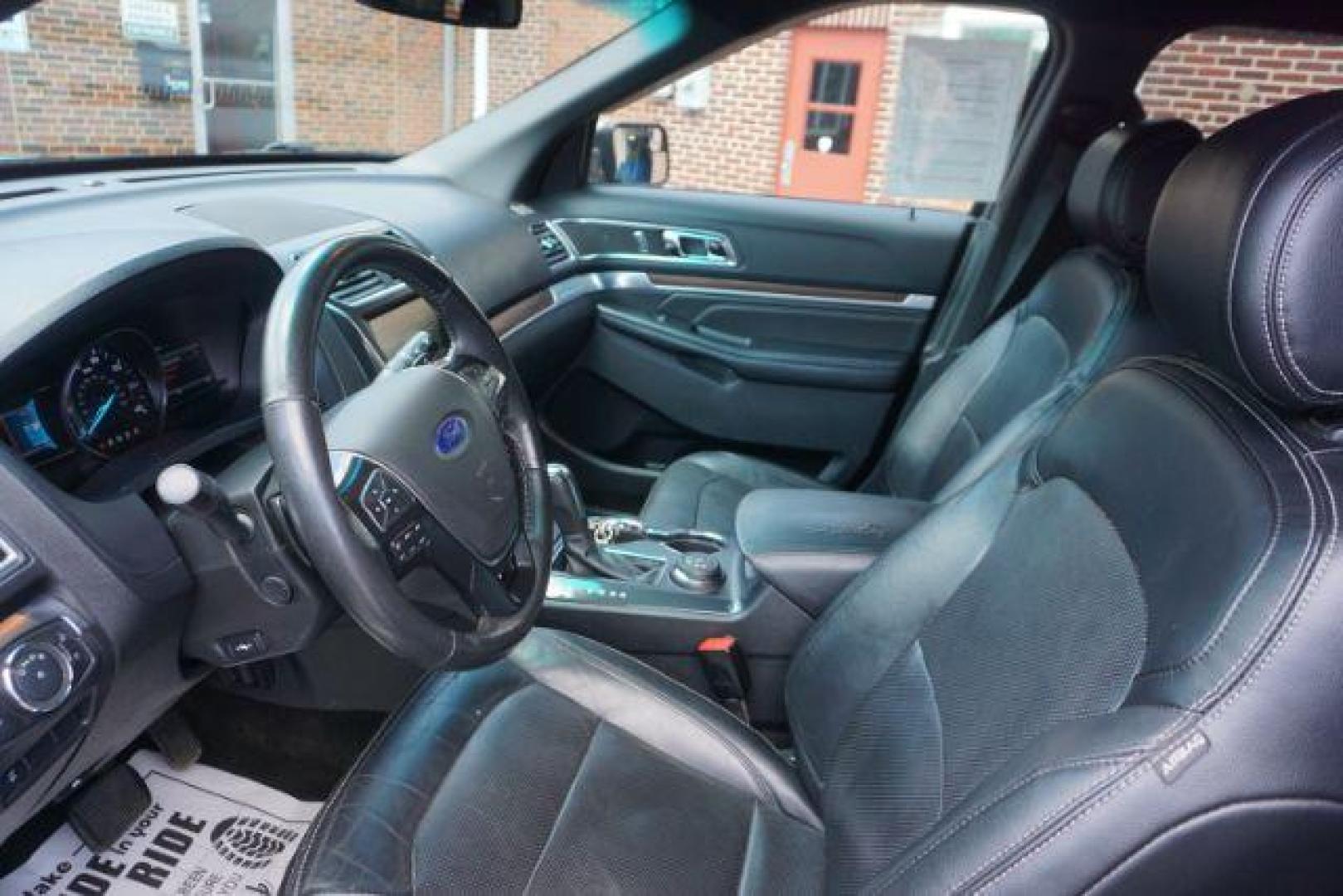2016 Bronze Fire Metallic Tinted Clearcoat /Ebony Black Ford Explorer Limited (1FM5K8F85GG) with an EcoBoost 2.3L I-4 gasoline direct injection engine, located at 312 Centre Ave, Schuylkill Haven, PA, 17972, (570) 593-5278, 40.638130, -76.177383 - Photo#12