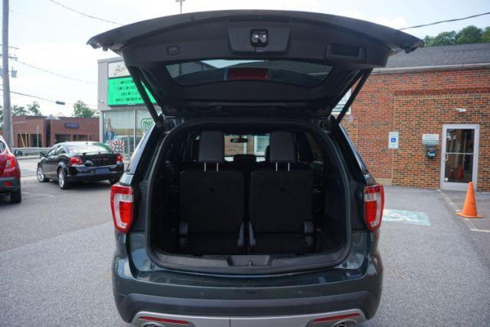 2016 Bronze Fire Metallic Tinted Clearcoat /Ebony Black Ford Explorer Limited (1FM5K8F85GG) with an EcoBoost 2.3L I-4 gasoline direct injection engine, located at 312 Centre Ave, Schuylkill Haven, PA, 17972, (570) 593-5278, 40.638130, -76.177383 - Photo#20