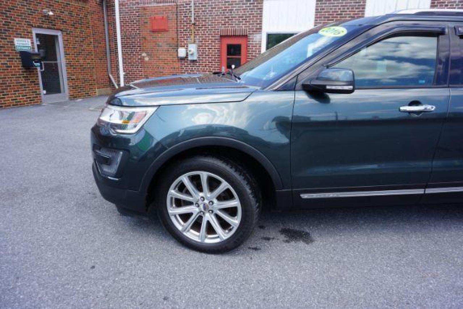 2016 Bronze Fire Metallic Tinted Clearcoat /Ebony Black Ford Explorer Limited (1FM5K8F85GG) with an EcoBoost 2.3L I-4 gasoline direct injection engine, located at 312 Centre Ave, Schuylkill Haven, PA, 17972, (570) 593-5278, 40.638130, -76.177383 - Photo#29