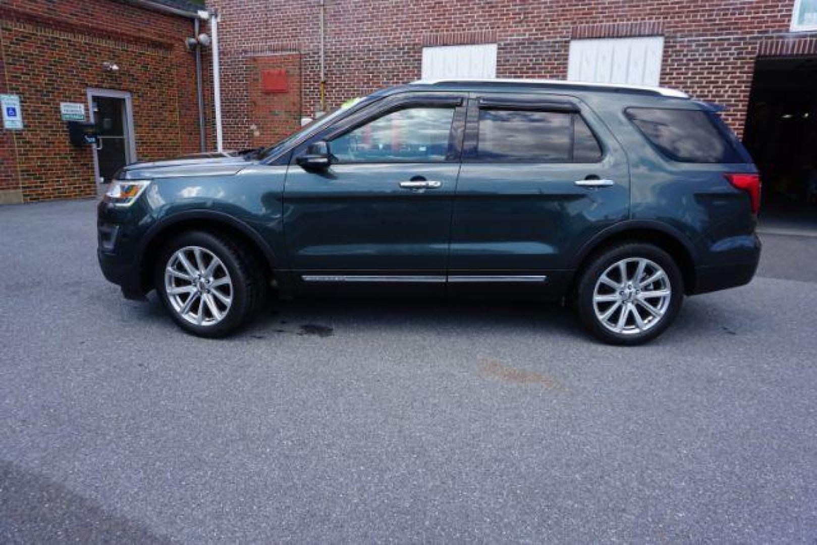 2016 Bronze Fire Metallic Tinted Clearcoat /Ebony Black Ford Explorer Limited (1FM5K8F85GG) with an EcoBoost 2.3L I-4 gasoline direct injection engine, located at 312 Centre Ave, Schuylkill Haven, PA, 17972, (570) 593-5278, 40.638130, -76.177383 - Photo#31