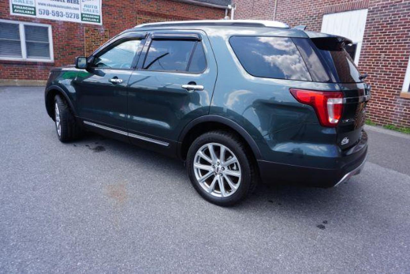 2016 Bronze Fire Metallic Tinted Clearcoat /Ebony Black Ford Explorer Limited (1FM5K8F85GG) with an EcoBoost 2.3L I-4 gasoline direct injection engine, located at 312 Centre Ave, Schuylkill Haven, PA, 17972, (570) 593-5278, 40.638130, -76.177383 - Photo#32