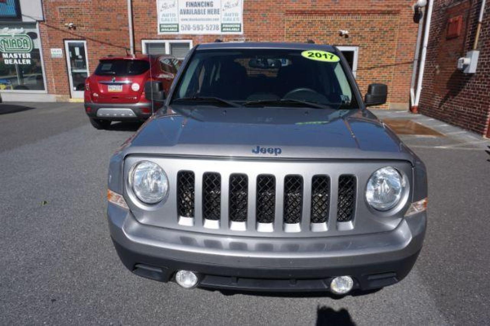 2017 Granite Crystal Metallic Clearcoat /Light Pebble Beige/Dark Slate Gray Jeep Patriot Sport 4x4 (1C4NJRBB1HD) with an 2.4L I-4 DOHC engine, located at 312 Centre Ave, Schuylkill Haven, PA, 17972, (570) 593-5278, 40.638130, -76.177383 - Photo#1