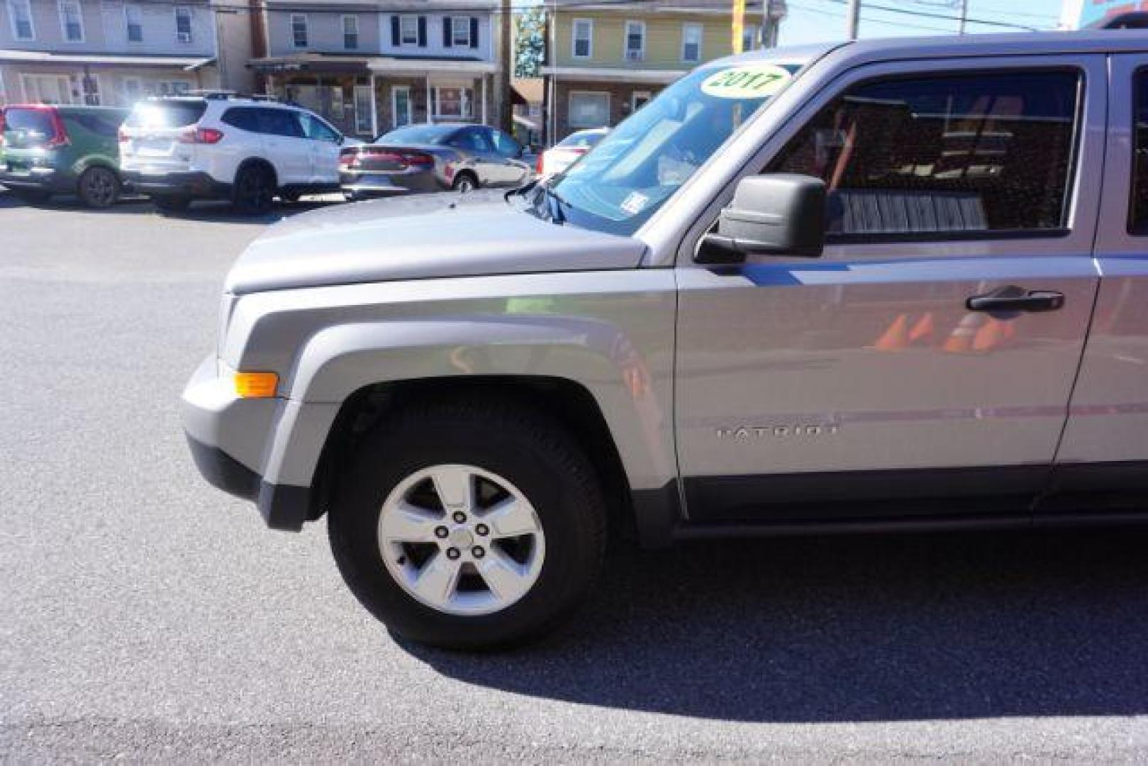 2017 Granite Crystal Metallic Clearcoat /Light Pebble Beige/Dark Slate Gray Jeep Patriot Sport 4x4 (1C4NJRBB1HD) with an 2.4L I-4 DOHC engine, located at 312 Centre Ave, Schuylkill Haven, PA, 17972, (570) 593-5278, 40.638130, -76.177383 - Photo#3