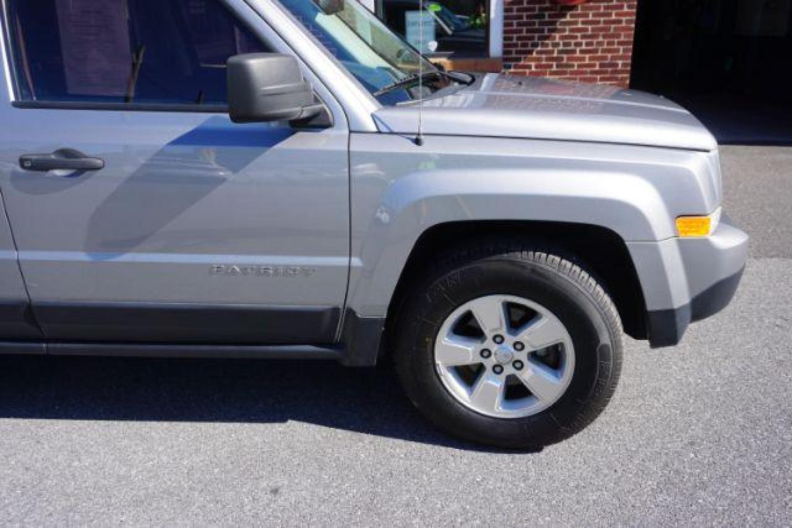 2017 Granite Crystal Metallic Clearcoat /Light Pebble Beige/Dark Slate Gray Jeep Patriot Sport 4x4 (1C4NJRBB1HD) with an 2.4L I-4 DOHC engine, located at 312 Centre Ave, Schuylkill Haven, PA, 17972, (570) 593-5278, 40.638130, -76.177383 - Photo#11