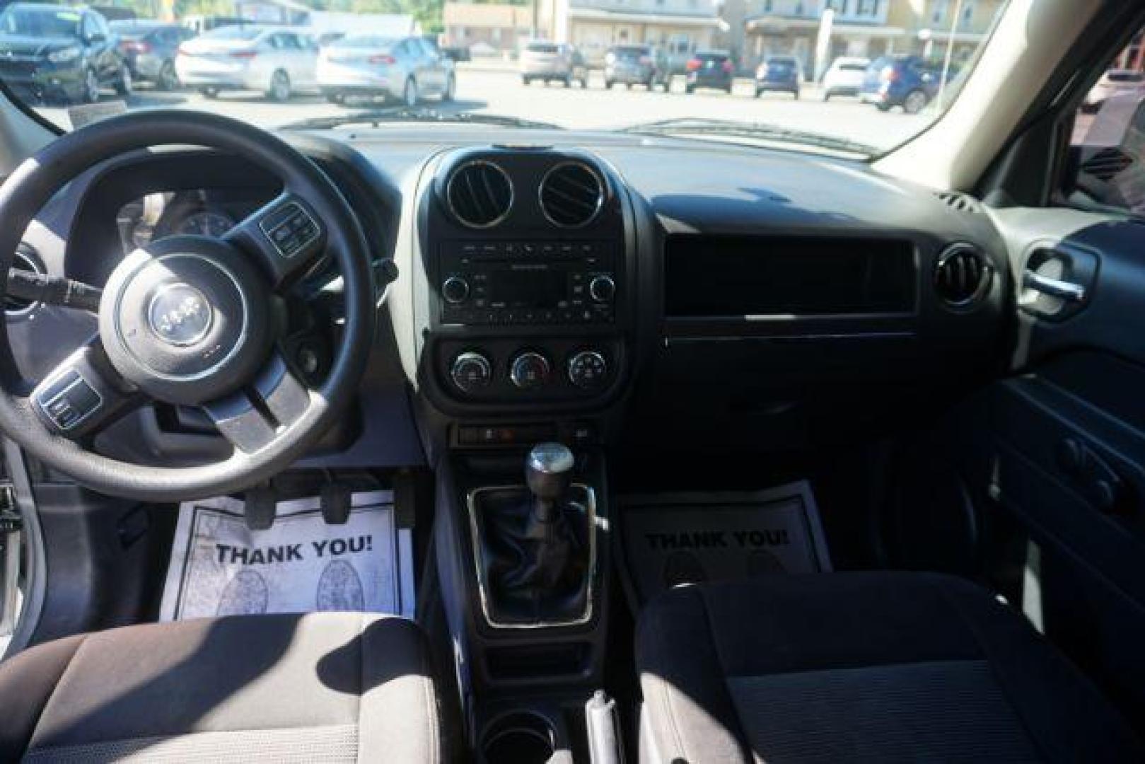 2017 Granite Crystal Metallic Clearcoat /Light Pebble Beige/Dark Slate Gray Jeep Patriot Sport 4x4 (1C4NJRBB1HD) with an 2.4L I-4 DOHC engine, located at 312 Centre Ave, Schuylkill Haven, PA, 17972, (570) 593-5278, 40.638130, -76.177383 - Photo#35