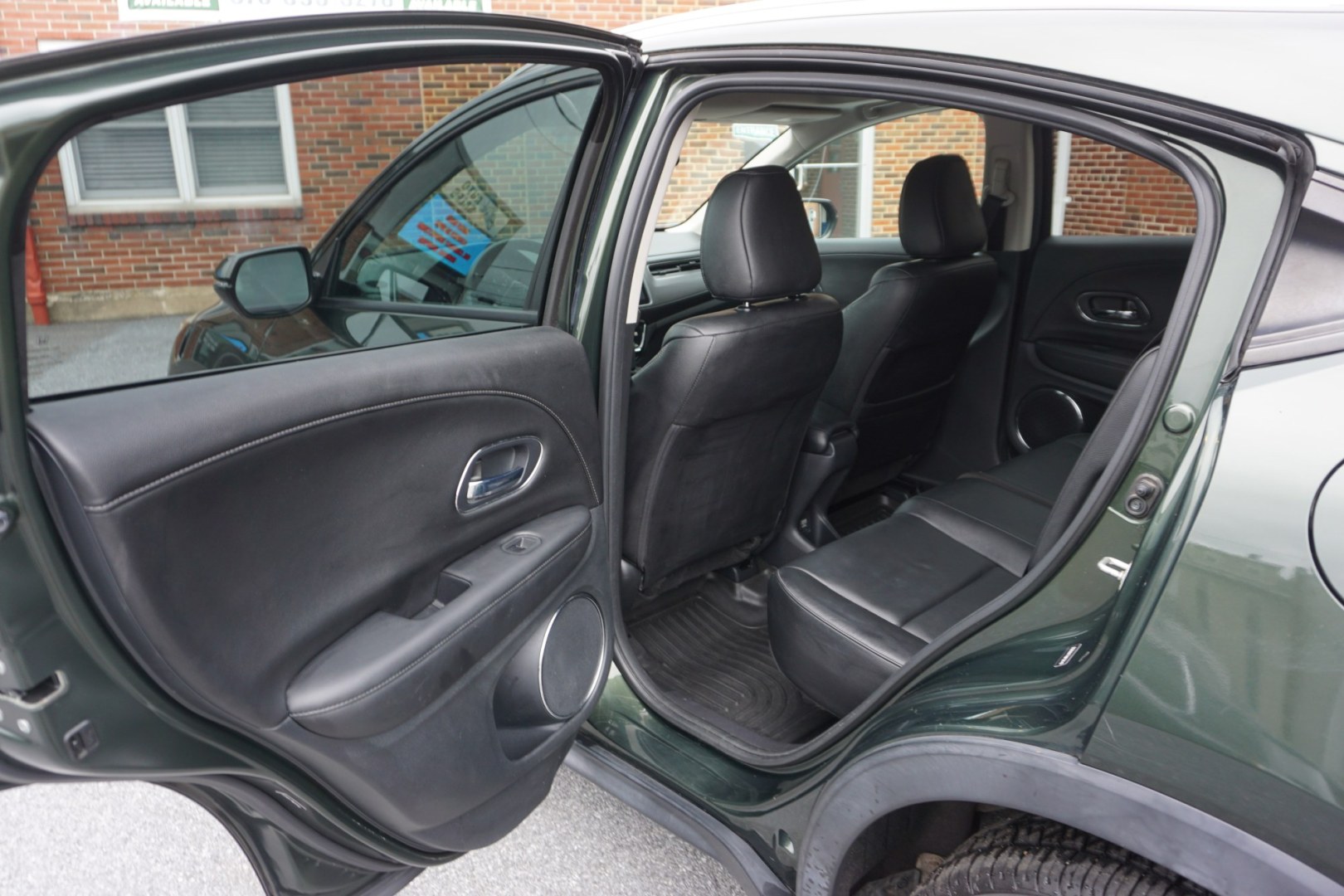 2017 Misty Green Pearl /Gray HONDA HR-V EX-L W/ NAVI (3CZRU6H77HM) with an 1.8L I-4 variable valve control engine, located at 312 Centre Ave, Schuylkill Haven, PA, 17972, (570) 593-5278, 40.638130, -76.177383 - Photo#19