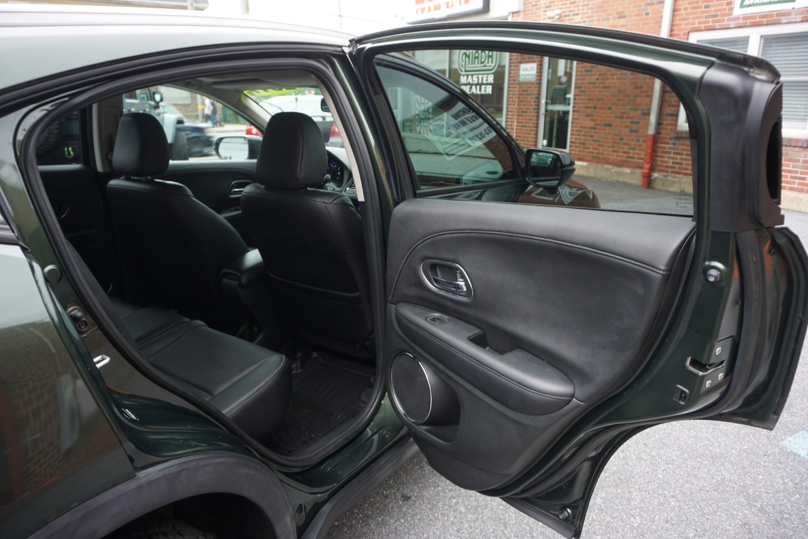 2017 Misty Green Pearl /Gray HONDA HR-V EX-L W/ NAVI (3CZRU6H77HM) with an 1.8L I-4 variable valve control engine, located at 312 Centre Ave, Schuylkill Haven, PA, 17972, (570) 593-5278, 40.638130, -76.177383 - Photo#25