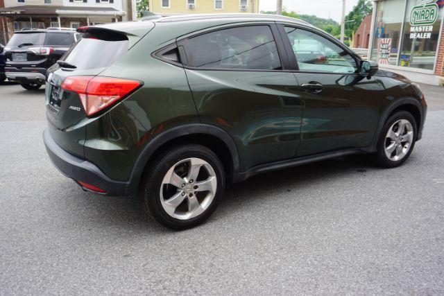 2017 Misty Green Pearl /Gray Honda HR-V EX-L (3CZRU6H77HM) with an 1.8L I-4 variable valve control engine, located at 312 Centre Ave, Schuylkill Haven, PA, 17972, (570) 593-5278, 40.638130, -76.177383 - Photo#7