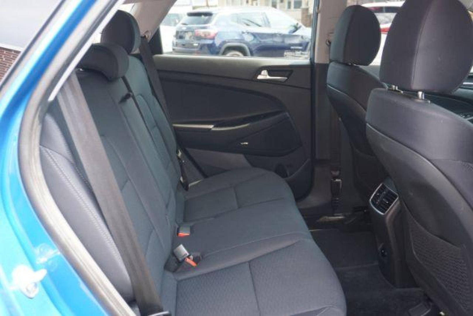 2021 Aqua Blue /Gray Hyundai Tucson Sport (KM8J3CALXMU) with an Theta 2.4L I-4 gasoline direct injection engine, located at 312 Centre Ave, Schuylkill Haven, PA, 17972, (570) 593-5278, 40.638130, -76.177383 - Photo#19