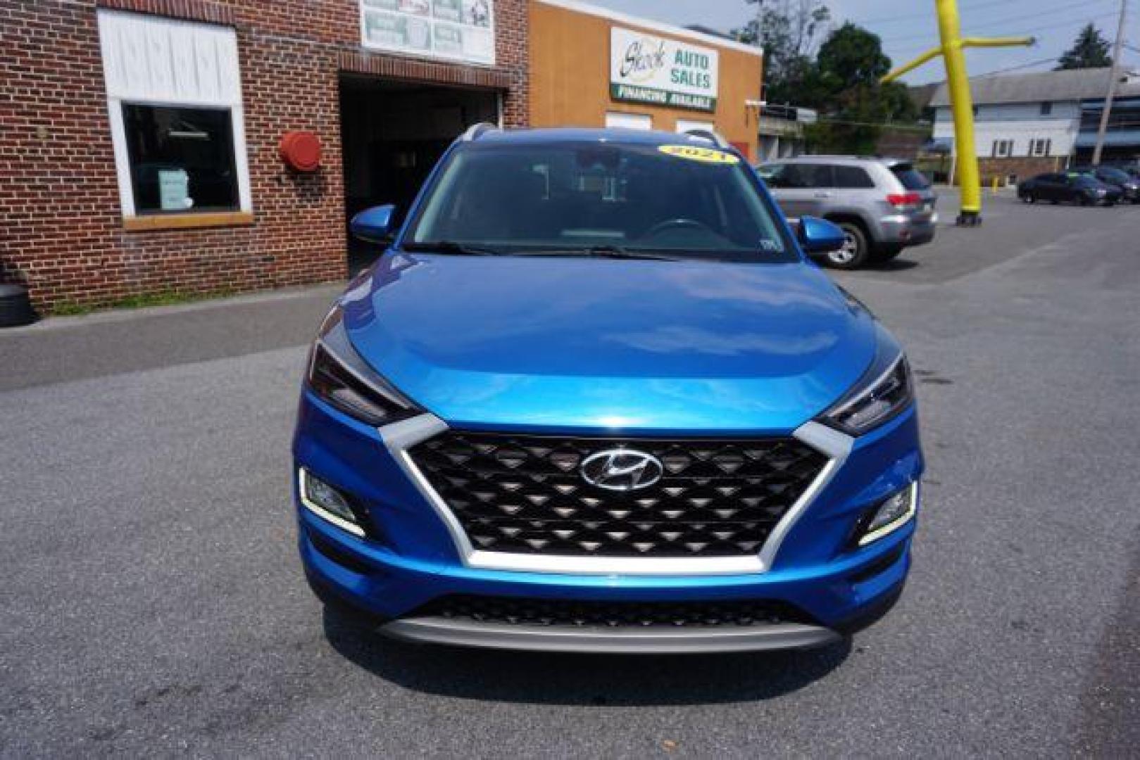 2021 Aqua Blue /Gray Hyundai Tucson Sport (KM8J3CALXMU) with an Theta 2.4L I-4 gasoline direct injection engine, located at 312 Centre Ave, Schuylkill Haven, PA, 17972, (570) 593-5278, 40.638130, -76.177383 - Photo#8
