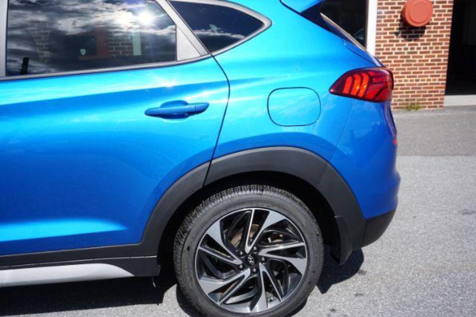 2021 Aqua Blue /Gray Hyundai Tucson Sport (KM8J3CALXMU) with an Theta 2.4L I-4 gasoline direct injection engine, located at 312 Centre Ave, Schuylkill Haven, PA, 17972, (570) 593-5278, 40.638130, -76.177383 - Photo#29