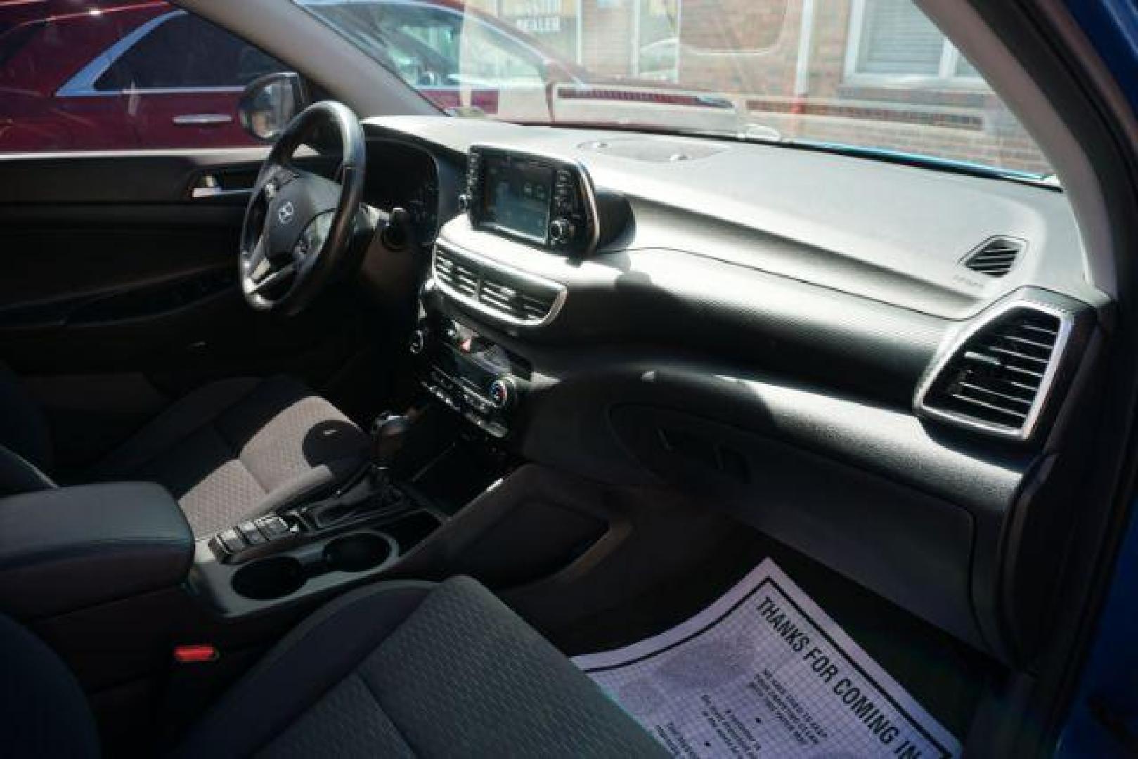 2021 Aqua Blue /Gray Hyundai Tucson Sport (KM8J3CALXMU) with an Theta 2.4L I-4 gasoline direct injection engine, located at 312 Centre Ave, Schuylkill Haven, PA, 17972, (570) 593-5278, 40.638130, -76.177383 - Photo#61