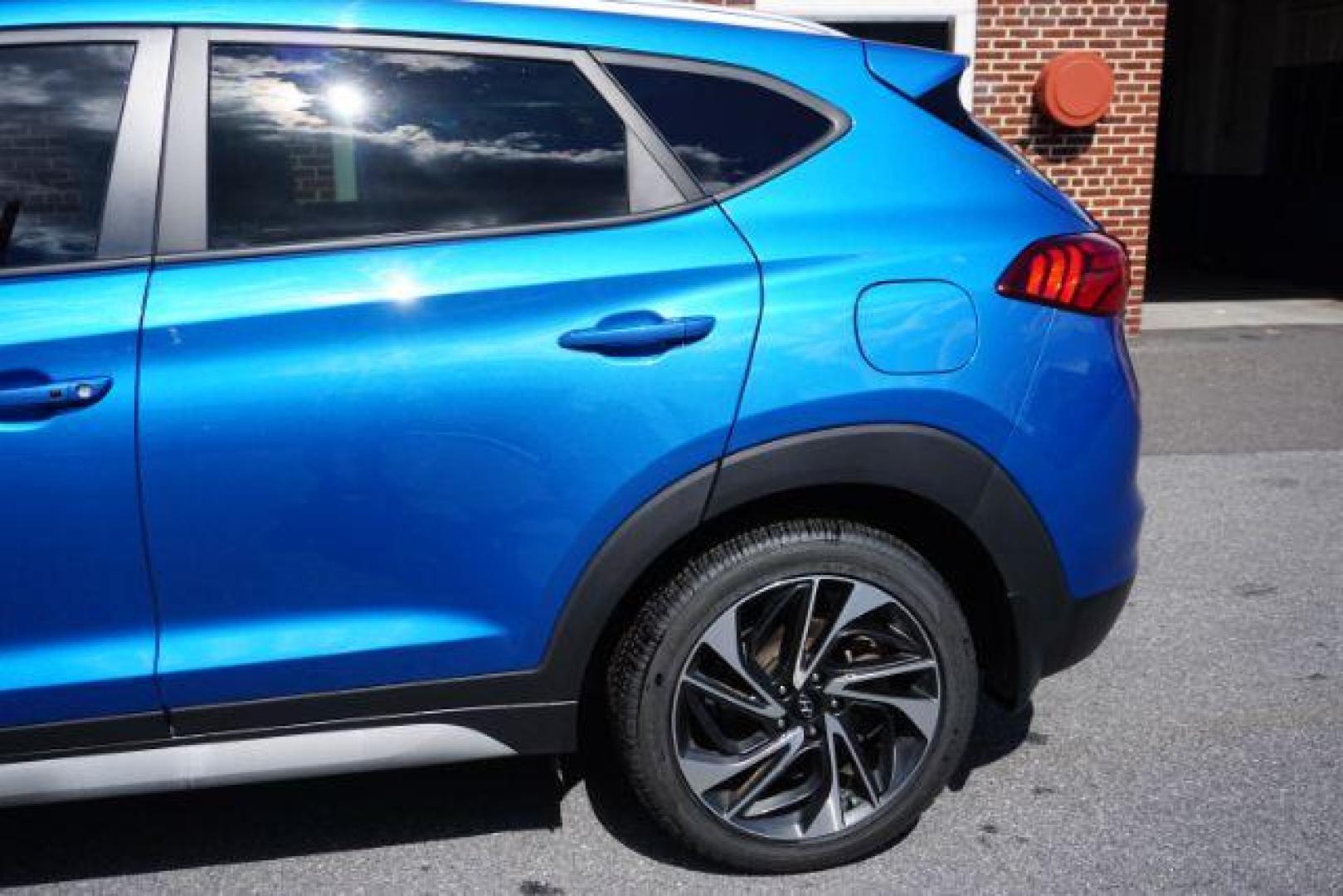 2021 Aqua Blue /Gray Hyundai Tucson Sport (KM8J3CALXMU) with an Theta 2.4L I-4 gasoline direct injection engine, located at 312 Centre Ave, Schuylkill Haven, PA, 17972, (570) 593-5278, 40.638130, -76.177383 - Photo#73