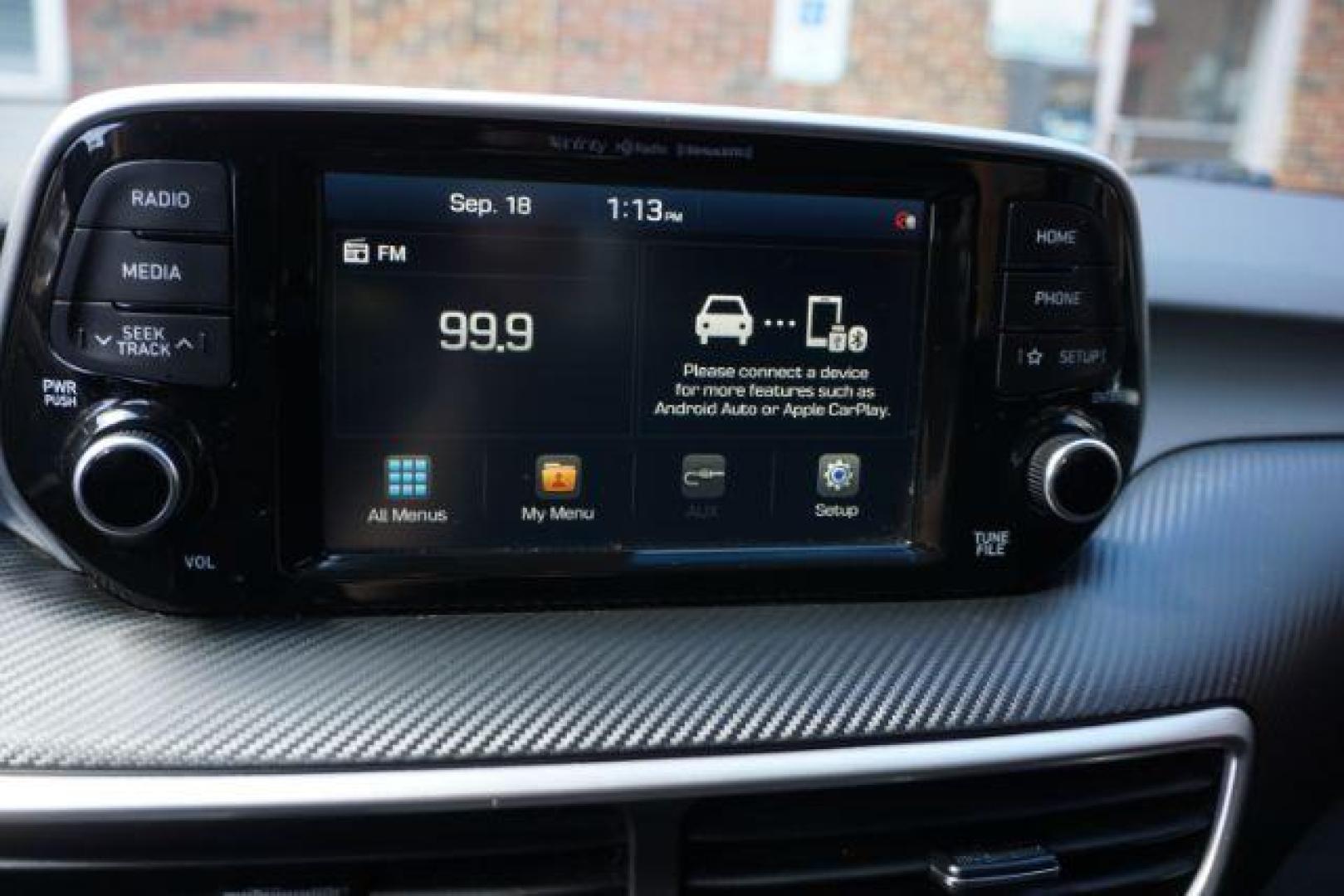 2021 Aqua Blue /Gray Hyundai Tucson Sport (KM8J3CALXMU) with an Theta 2.4L I-4 gasoline direct injection engine, located at 312 Centre Ave, Schuylkill Haven, PA, 17972, (570) 593-5278, 40.638130, -76.177383 - Photo#92