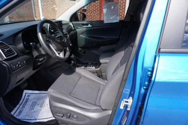 2021 Aqua Blue /Gray Hyundai Tucson Sport (KM8J3CALXMU) with an Theta 2.4L I-4 gasoline direct injection engine, located at 312 Centre Ave, Schuylkill Haven, PA, 17972, (570) 593-5278, 40.638130, -76.177383 - Photo#21