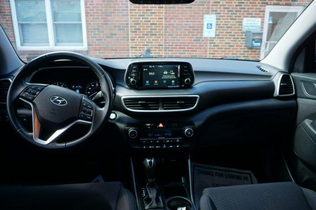 2021 Aqua Blue /Gray Hyundai Tucson Sport (KM8J3CALXMU) with an Theta 2.4L I-4 gasoline direct injection engine, located at 312 Centre Ave, Schuylkill Haven, PA, 17972, (570) 593-5278, 40.638130, -76.177383 - Photo#29