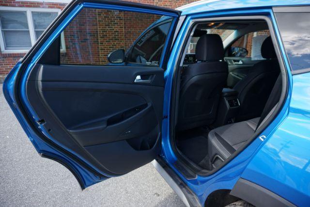 2021 Aqua Blue /Gray Hyundai Tucson Sport (KM8J3CALXMU) with an Theta 2.4L I-4 gasoline direct injection engine, located at 312 Centre Ave, Schuylkill Haven, PA, 17972, (570) 593-5278, 40.638130, -76.177383 - Photo#30