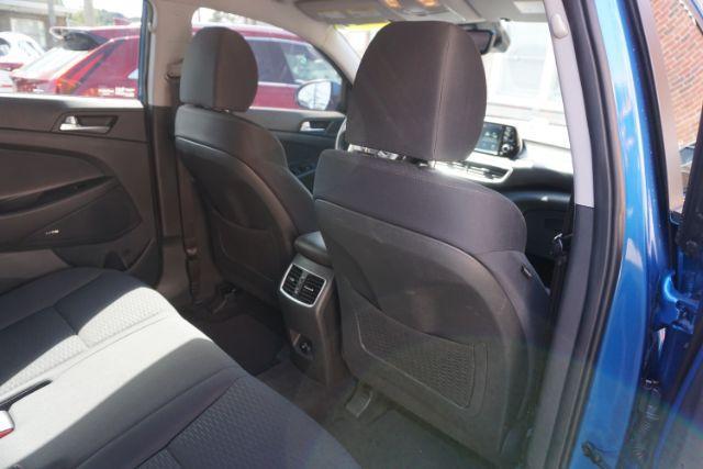 2021 Aqua Blue /Gray Hyundai Tucson Sport (KM8J3CALXMU) with an Theta 2.4L I-4 gasoline direct injection engine, located at 312 Centre Ave, Schuylkill Haven, PA, 17972, (570) 593-5278, 40.638130, -76.177383 - Photo#33