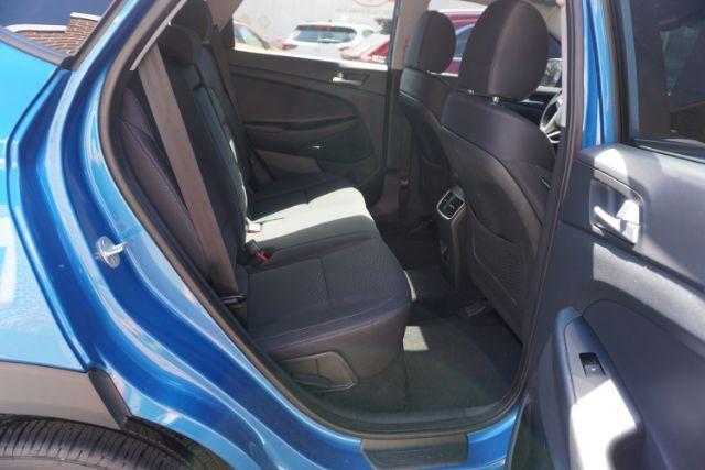 2021 Aqua Blue /Gray Hyundai Tucson Sport (KM8J3CALXMU) with an Theta 2.4L I-4 gasoline direct injection engine, located at 312 Centre Ave, Schuylkill Haven, PA, 17972, (570) 593-5278, 40.638130, -76.177383 - Photo#36