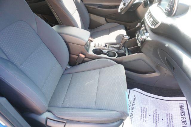 2021 Aqua Blue /Gray Hyundai Tucson Sport (KM8J3CALXMU) with an Theta 2.4L I-4 gasoline direct injection engine, located at 312 Centre Ave, Schuylkill Haven, PA, 17972, (570) 593-5278, 40.638130, -76.177383 - Photo#41