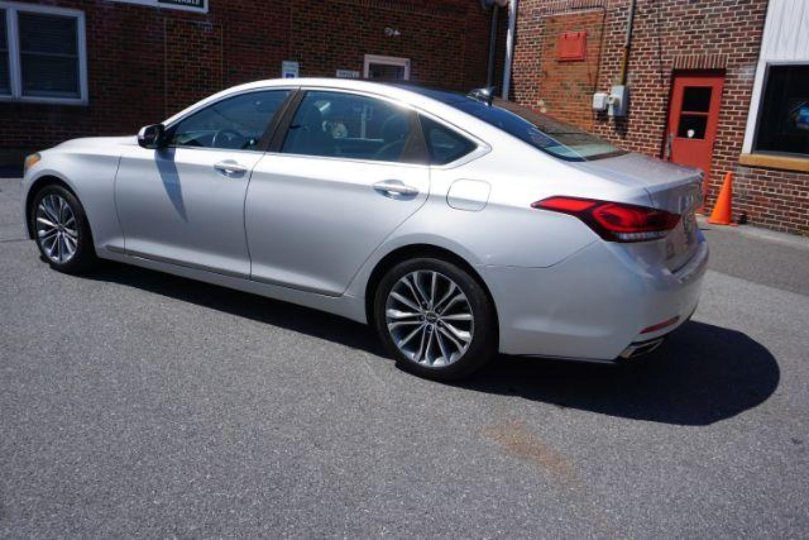 2015 Empire State Gray /Grey Hyundai Genesis 3.8 (KMHGN4JE0FU) with an Lambda 3.8L V-6 gasoline direct injection engine, located at 312 Centre Ave, Schuylkill Haven, PA, 17972, (570) 593-5278, 40.638130, -76.177383 - Photo#4