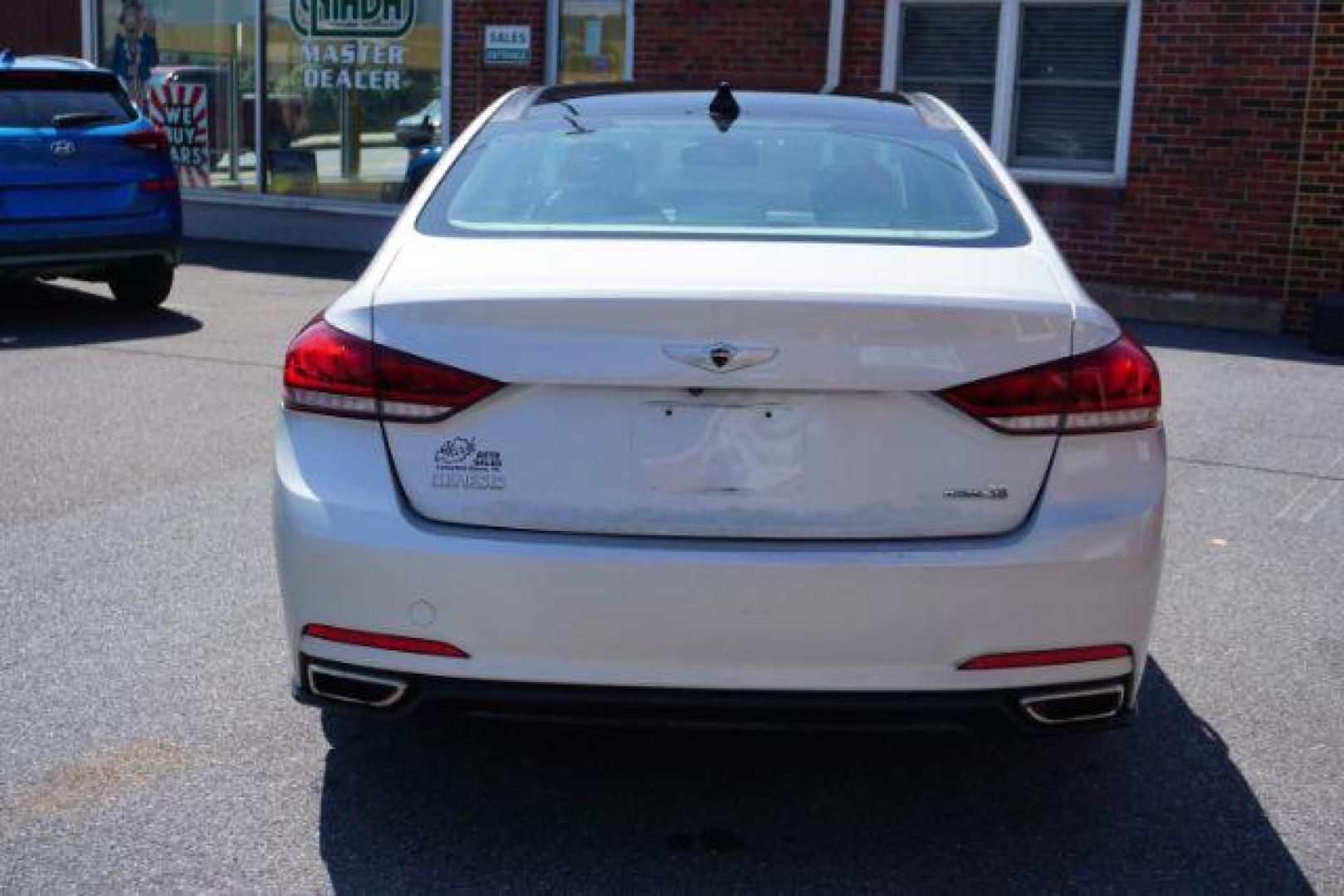 2015 Empire State Gray /Grey Hyundai Genesis 3.8 (KMHGN4JE0FU) with an Lambda 3.8L V-6 gasoline direct injection engine, located at 312 Centre Ave, Schuylkill Haven, PA, 17972, (570) 593-5278, 40.638130, -76.177383 - Photo#5
