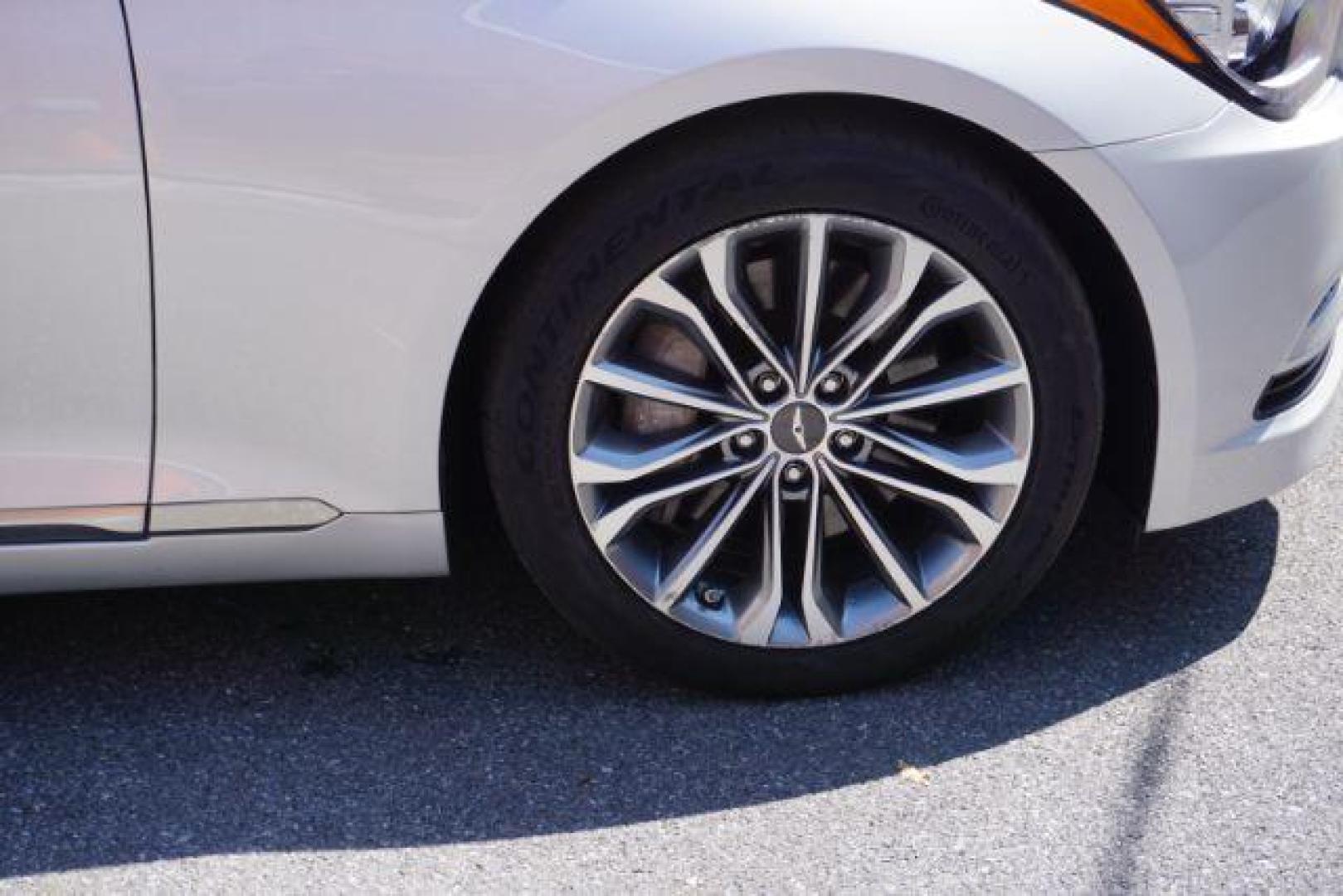 2015 Empire State Gray /Grey Hyundai Genesis 3.8 (KMHGN4JE0FU) with an Lambda 3.8L V-6 gasoline direct injection engine, located at 312 Centre Ave, Schuylkill Haven, PA, 17972, (570) 593-5278, 40.638130, -76.177383 - Photo#10
