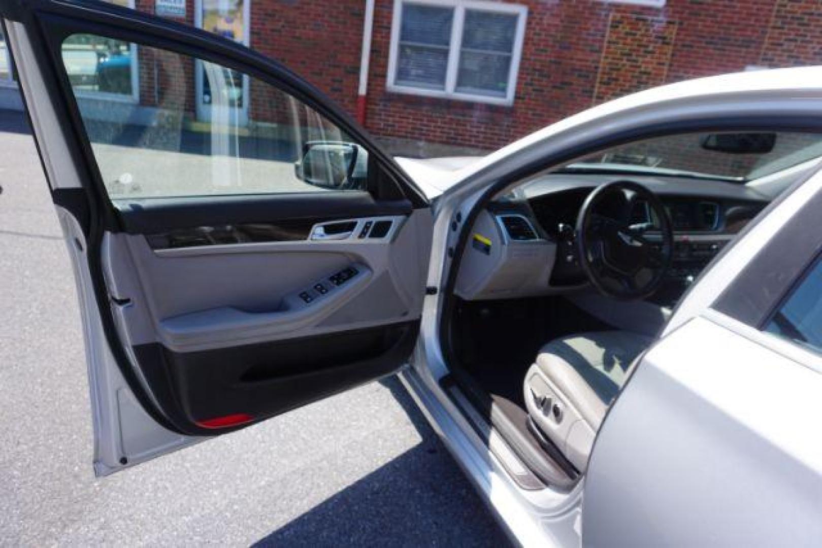 2015 Empire State Gray /Grey Hyundai Genesis 3.8 (KMHGN4JE0FU) with an Lambda 3.8L V-6 gasoline direct injection engine, located at 312 Centre Ave, Schuylkill Haven, PA, 17972, (570) 593-5278, 40.638130, -76.177383 - Photo#16