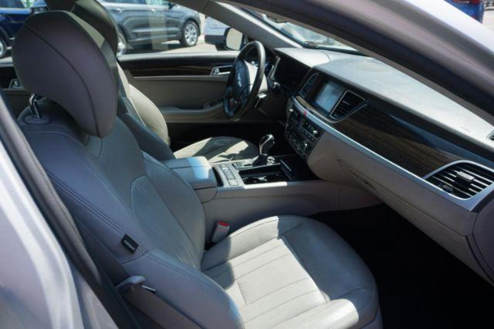 2015 Empire State Gray /Grey Hyundai Genesis 3.8 (KMHGN4JE0FU) with an Lambda 3.8L V-6 gasoline direct injection engine, located at 312 Centre Ave, Schuylkill Haven, PA, 17972, (570) 593-5278, 40.638130, -76.177383 - Photo#25