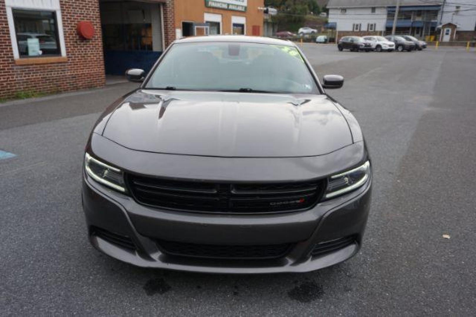 2018 Gray /gray Dodge Charger SXT Plus (2C3CDXHG6JH) with an 3.6L V6 DOHC 24V engine, 8-Speed Automatic transmission, located at 312 Centre Ave, Schuylkill Haven, PA, 17972, (570) 593-5278, 40.638130, -76.177383 - Photo#1