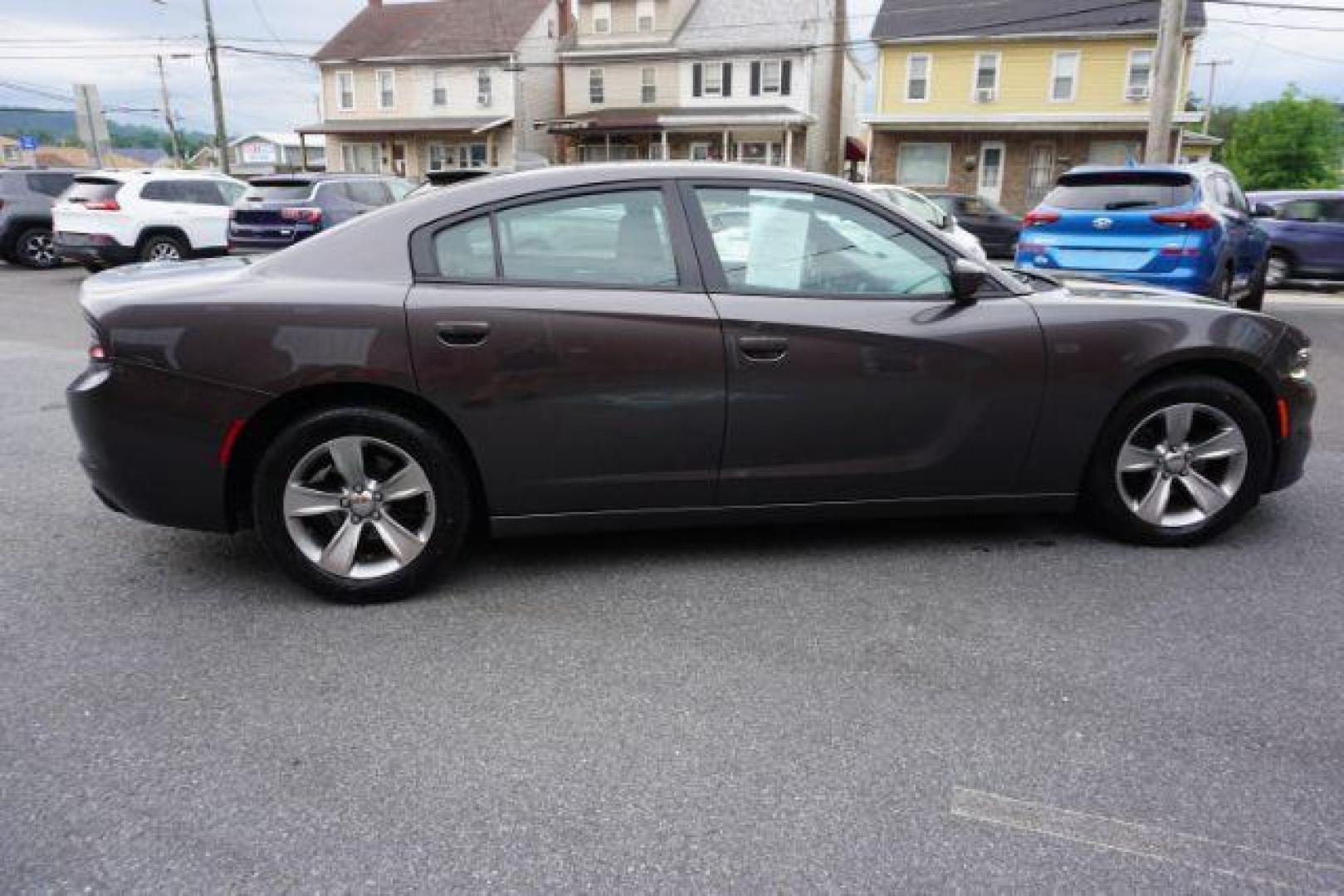 2018 Gray /gray Dodge Charger SXT Plus (2C3CDXHG6JH) with an 3.6L V6 DOHC 24V engine, 8-Speed Automatic transmission, located at 312 Centre Ave, Schuylkill Haven, PA, 17972, (570) 593-5278, 40.638130, -76.177383 - Photo#13