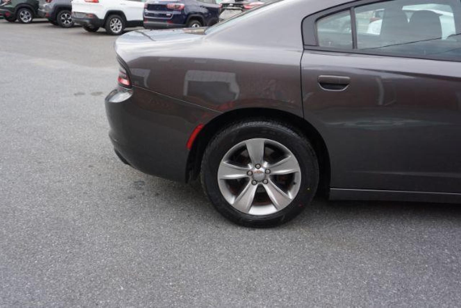 2018 Gray /gray Dodge Charger SXT Plus (2C3CDXHG6JH) with an 3.6L V6 DOHC 24V engine, 8-Speed Automatic transmission, located at 312 Centre Ave, Schuylkill Haven, PA, 17972, (570) 593-5278, 40.638130, -76.177383 - Photo#14