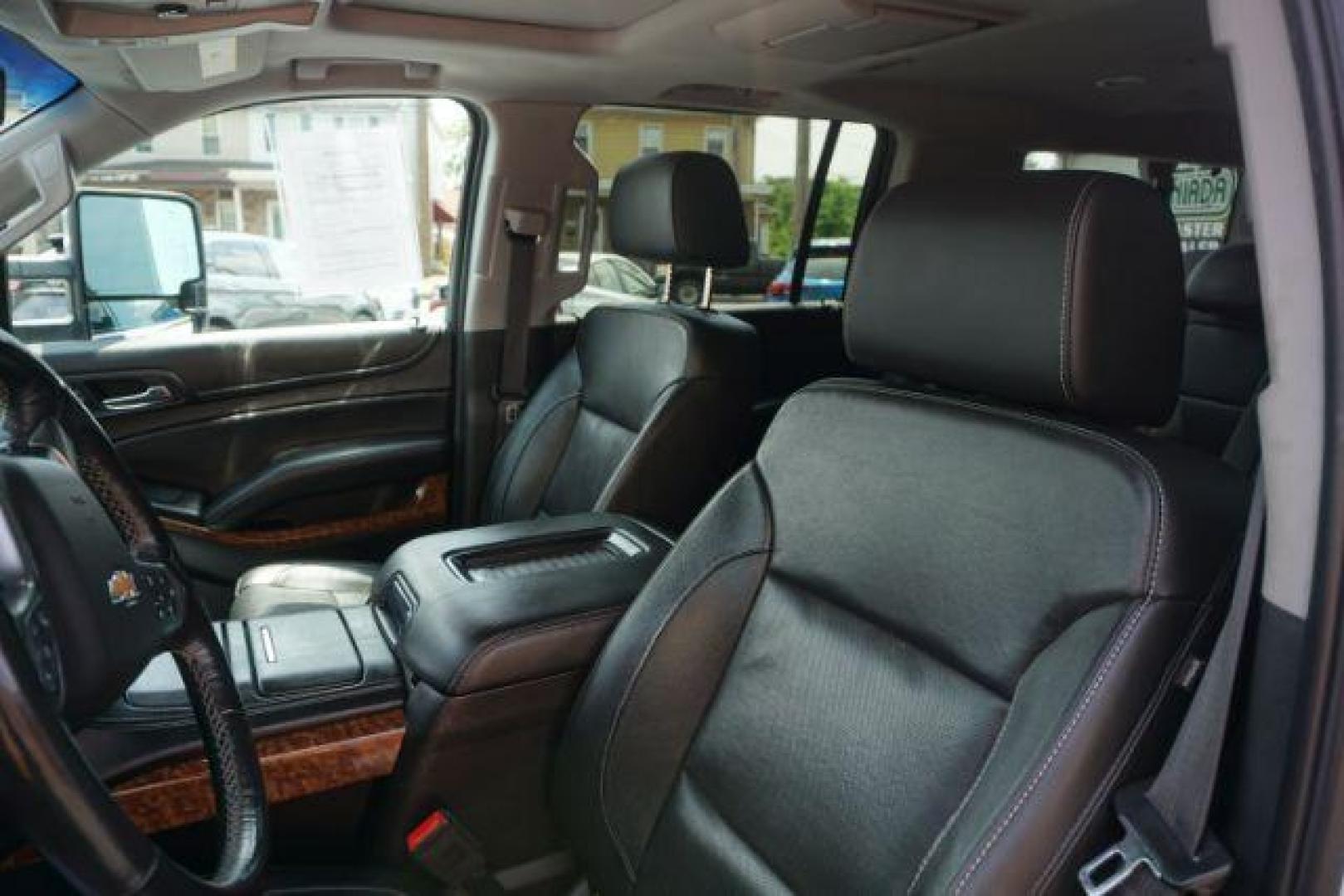 2018 Summit White /Jet Black Chevrolet Suburban Premier (1GNSKJKC3JR) with an EcoTec3 5.3L V-8 gasoline direct injection engine, located at 312 Centre Ave, Schuylkill Haven, PA, 17972, (570) 593-5278, 40.638130, -76.177383 - Photo#24