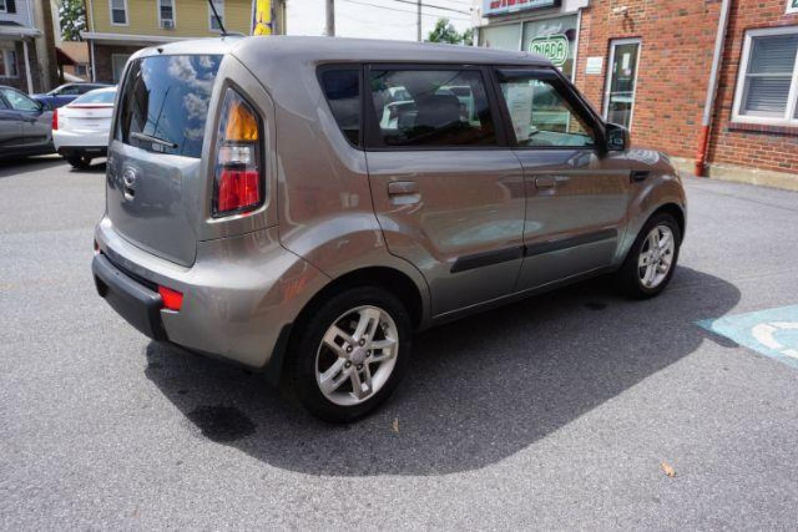 2010 Titanium /Black Kia Soul + (KNDJT2A24A7) with an 2L I-4 DOHC engine, located at 312 Centre Ave, Schuylkill Haven, PA, 17972, (570) 593-5278, 40.638130, -76.177383 - Photo#13