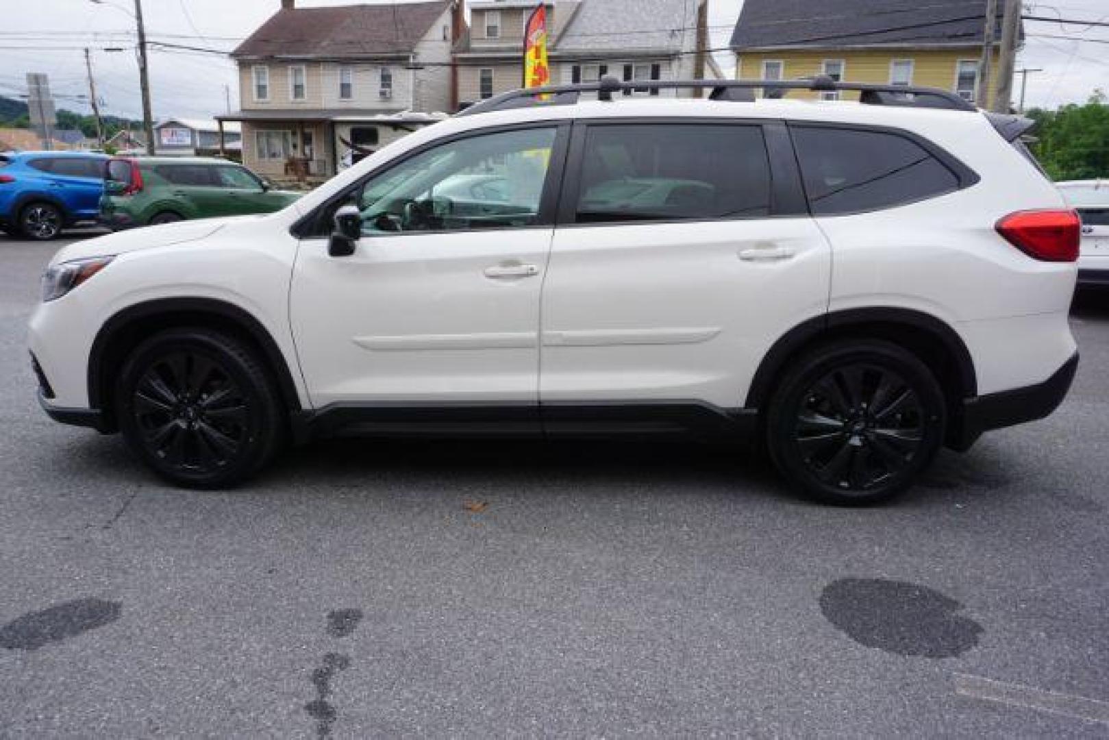 2022 Crystal White Pearl /Gray Subaru Ascent Onyx Edition (4S4WMAJD5N3) with an 2.4L H-4 gasoline direct injection engine, located at 312 Centre Ave, Schuylkill Haven, PA, 17972, (570) 593-5278, 40.638130, -76.177383 - Photo#0