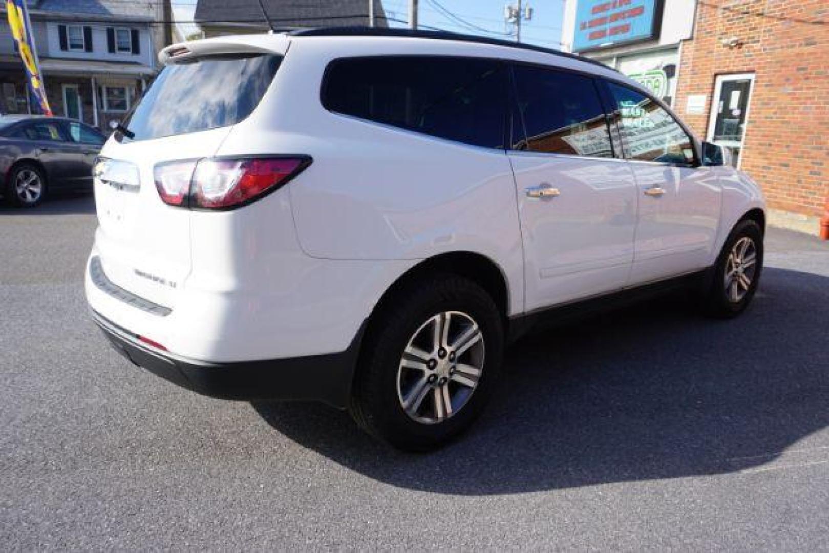 2016 Summit White /Dark Titanium/Light Titanium Chevrolet Traverse 1LT (1GNKVGKD3GJ) with an 3.6L V-6 gasoline direct injection engine, located at 312 Centre Ave, Schuylkill Haven, PA, 17972, (570) 593-5278, 40.638130, -76.177383 - Photo#10