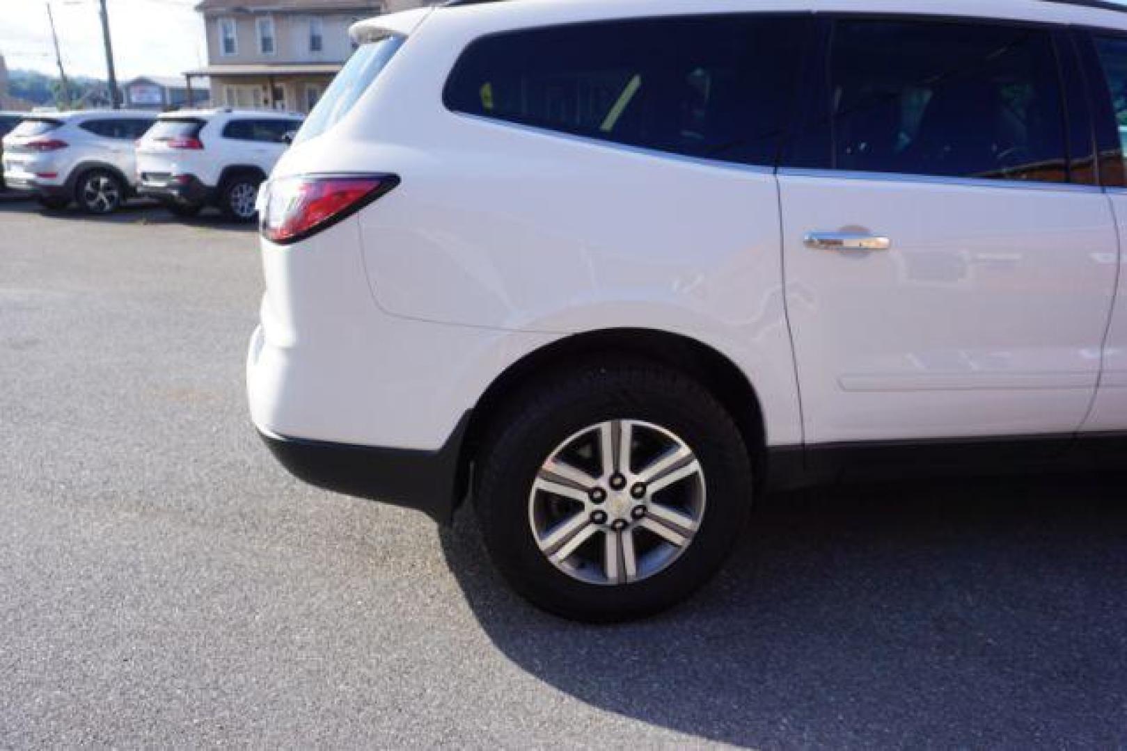 2016 Summit White /Dark Titanium/Light Titanium Chevrolet Traverse 1LT (1GNKVGKD3GJ) with an 3.6L V-6 gasoline direct injection engine, located at 312 Centre Ave, Schuylkill Haven, PA, 17972, (570) 593-5278, 40.638130, -76.177383 - Photo#11