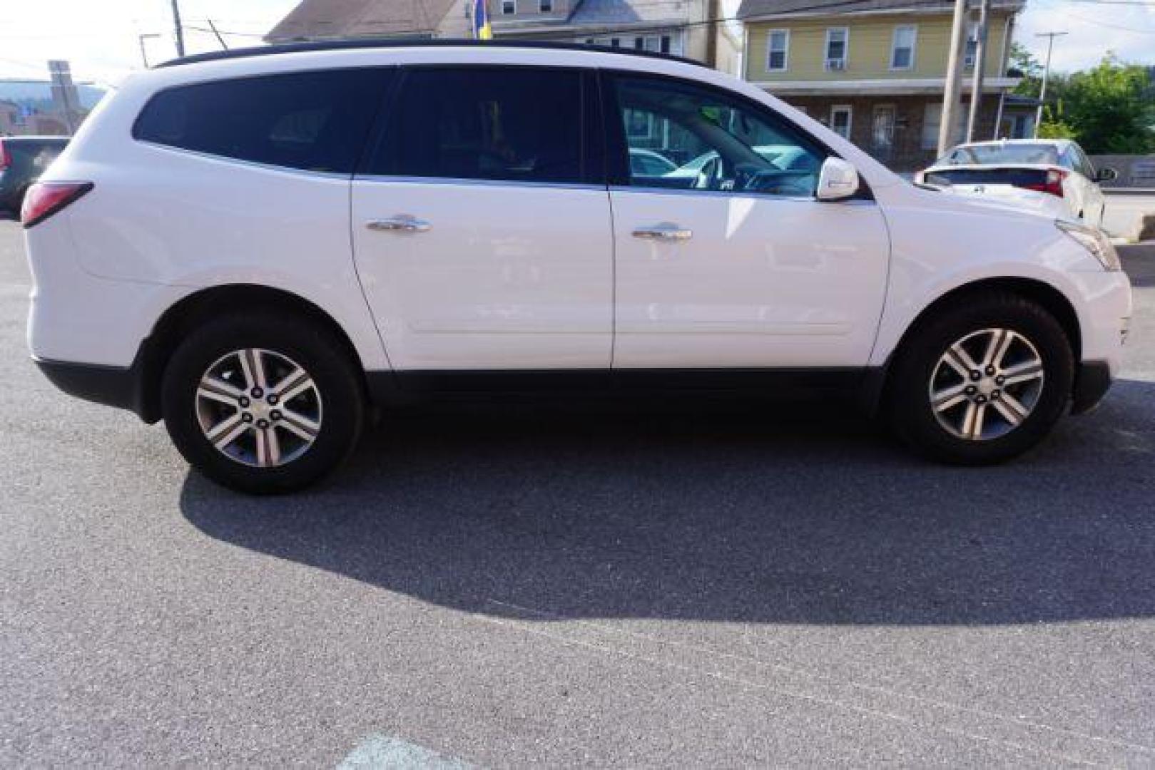 2016 Summit White /Dark Titanium/Light Titanium Chevrolet Traverse 1LT (1GNKVGKD3GJ) with an 3.6L V-6 gasoline direct injection engine, located at 312 Centre Ave, Schuylkill Haven, PA, 17972, (570) 593-5278, 40.638130, -76.177383 - Photo#13