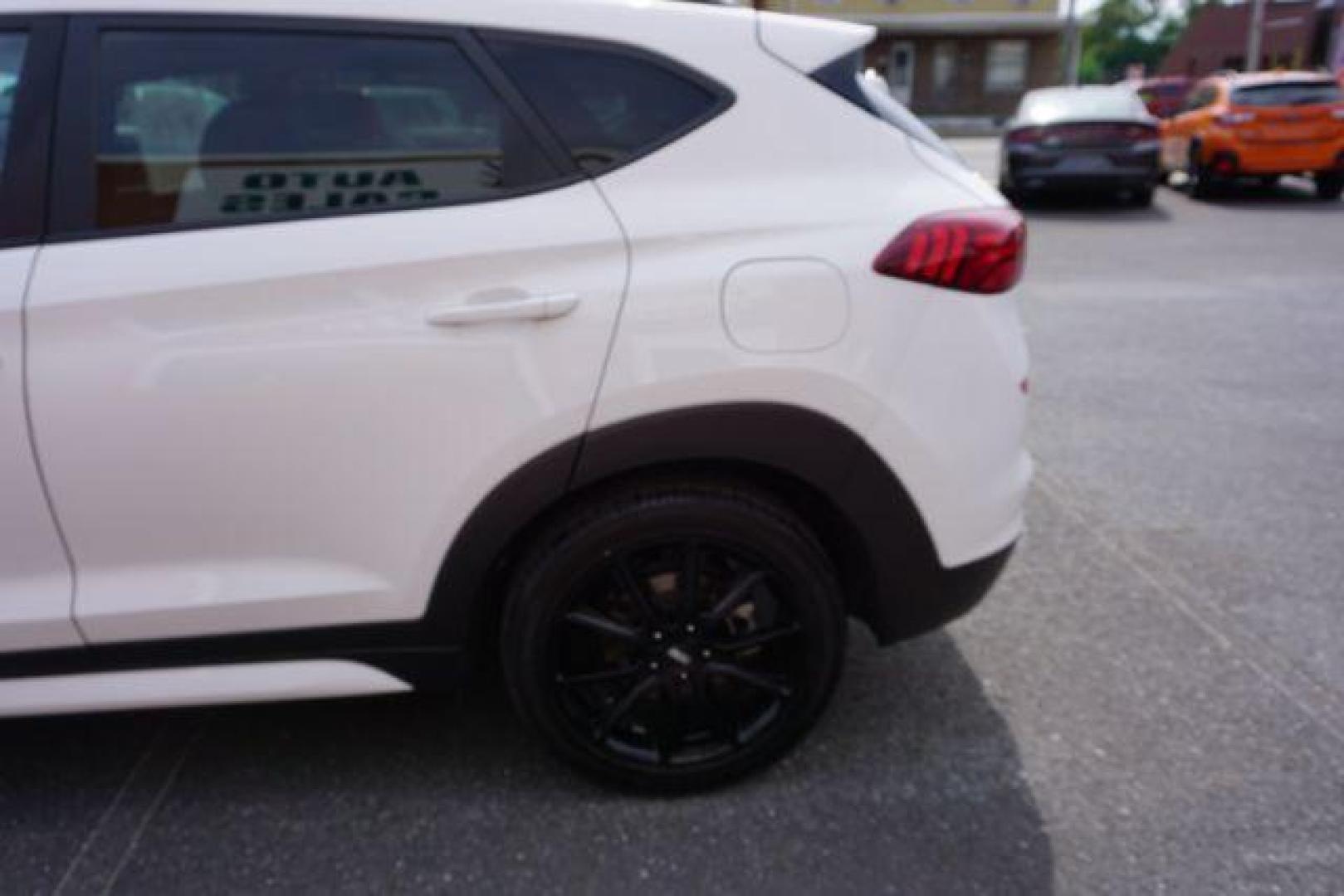 2019 Dazzling White /Black Hyundai Tucson Night (KM8J3CAL0KU) with an Theta 2.4L I-4 gasoline direct injection engine, located at 312 Centre Ave, Schuylkill Haven, PA, 17972, (570) 593-5278, 40.638130, -76.177383 - Photo#6