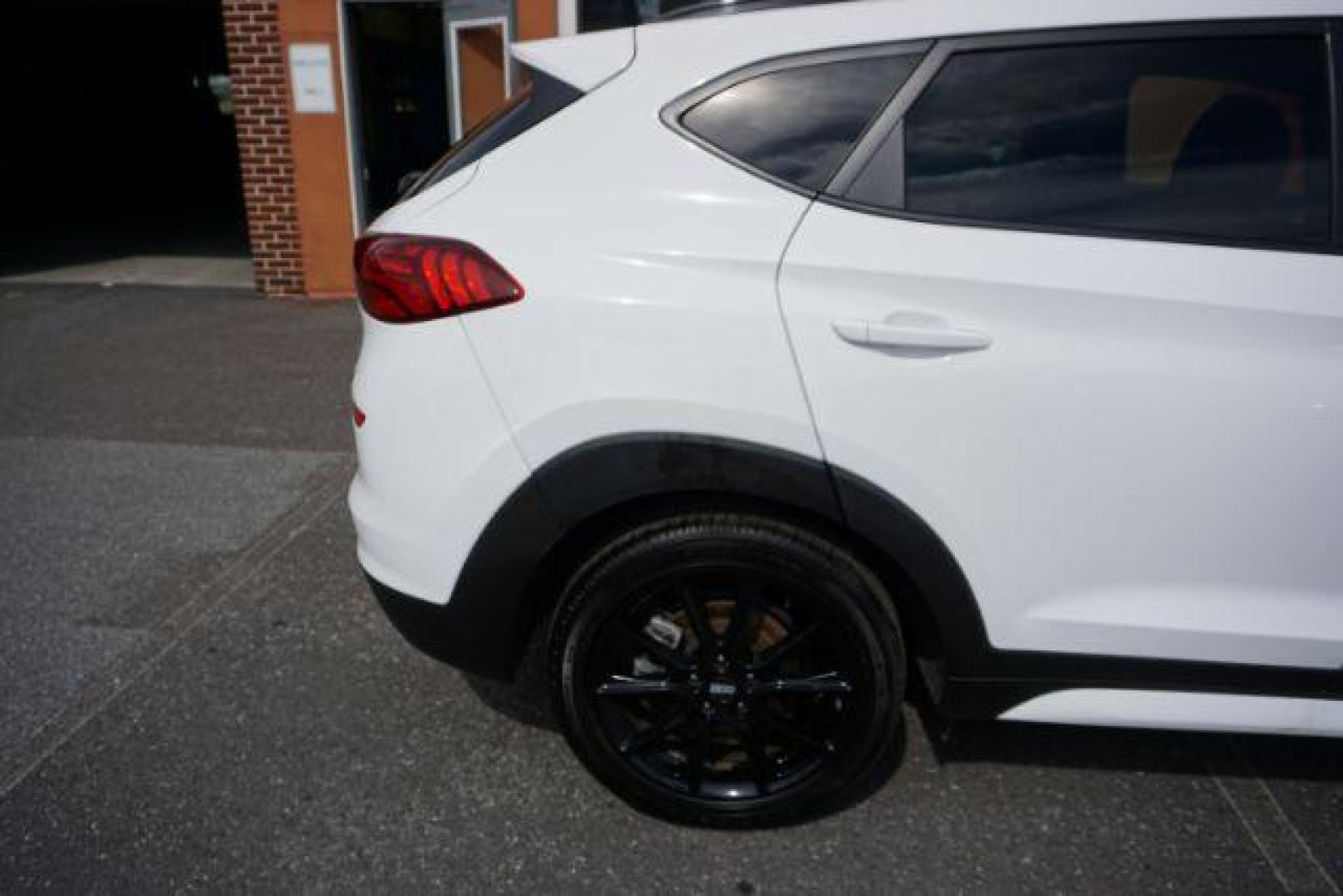 2019 Dazzling White /Black Hyundai Tucson Night (KM8J3CAL0KU) with an Theta 2.4L I-4 gasoline direct injection engine, located at 312 Centre Ave, Schuylkill Haven, PA, 17972, (570) 593-5278, 40.638130, -76.177383 - Photo#12