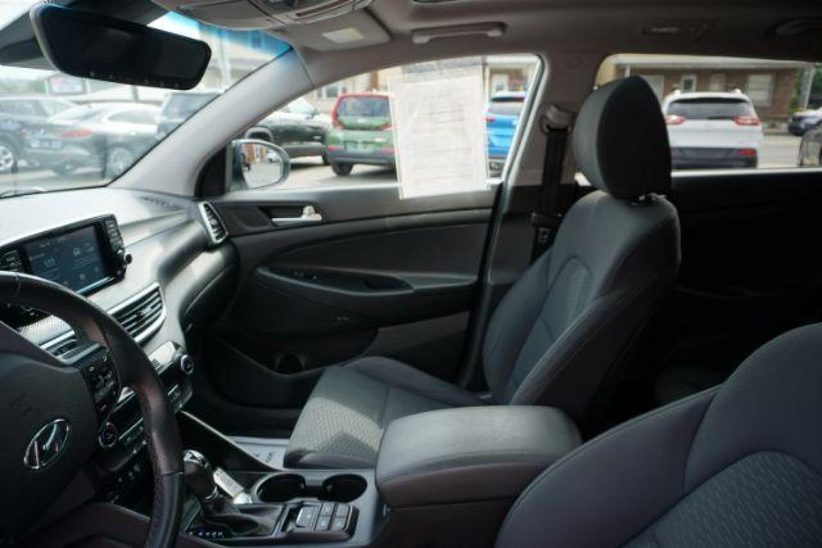 2019 Dazzling White /Black Hyundai Tucson Night (KM8J3CAL0KU) with an Theta 2.4L I-4 gasoline direct injection engine, located at 312 Centre Ave, Schuylkill Haven, PA, 17972, (570) 593-5278, 40.638130, -76.177383 - Photo#20