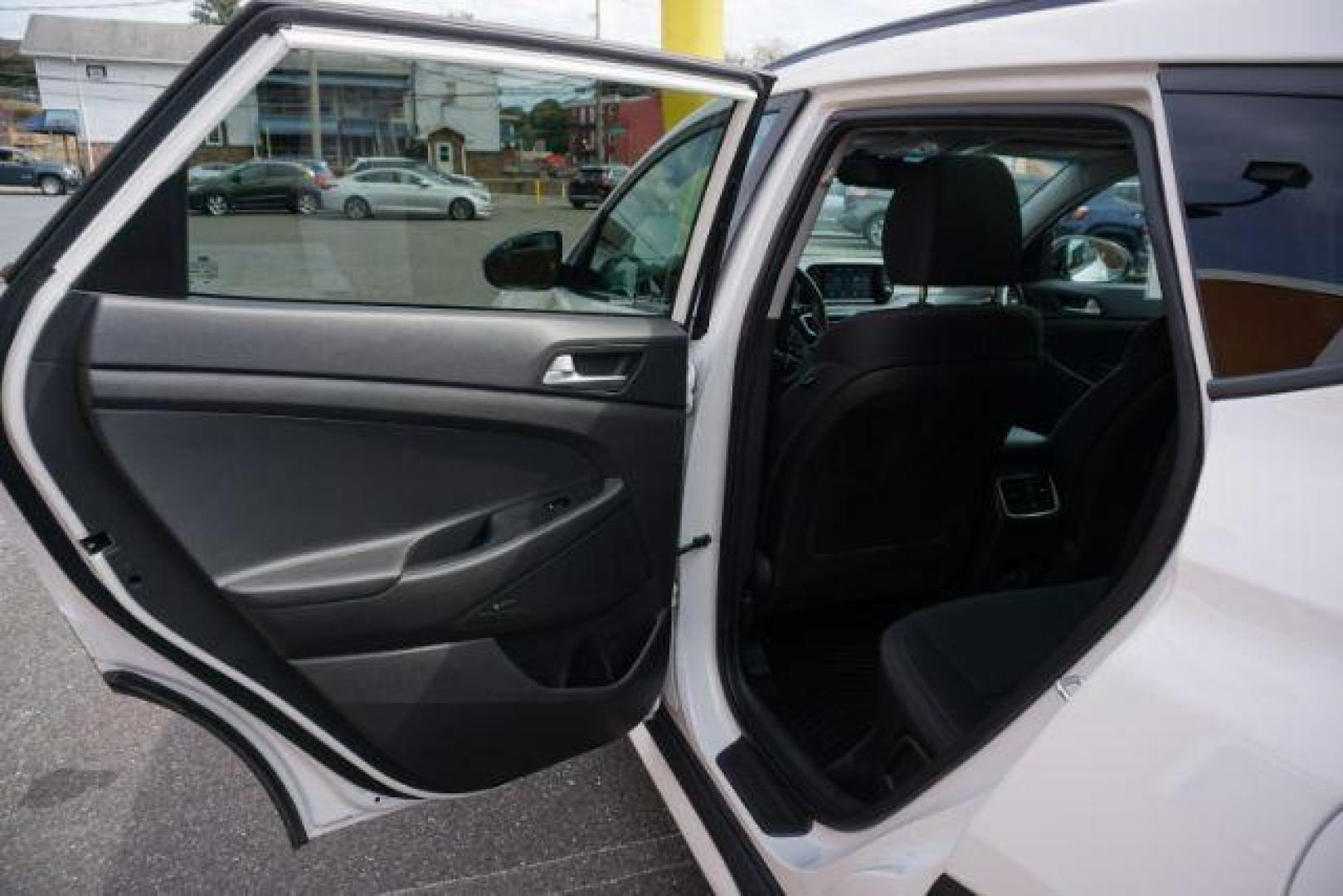2019 Dazzling White /Black Hyundai Tucson Night (KM8J3CAL0KU) with an Theta 2.4L I-4 gasoline direct injection engine, located at 312 Centre Ave, Schuylkill Haven, PA, 17972, (570) 593-5278, 40.638130, -76.177383 - Photo#34