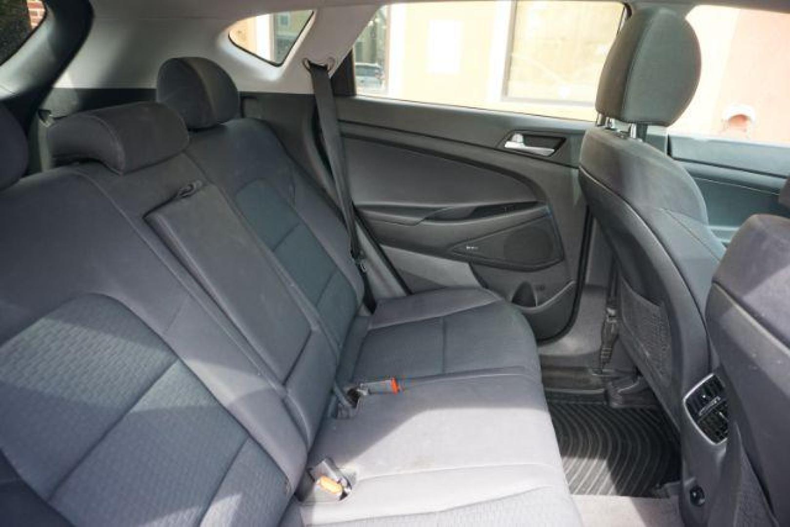 2019 Dazzling White /Black Hyundai Tucson Night (KM8J3CAL0KU) with an Theta 2.4L I-4 gasoline direct injection engine, located at 312 Centre Ave, Schuylkill Haven, PA, 17972, (570) 593-5278, 40.638130, -76.177383 - Photo#38
