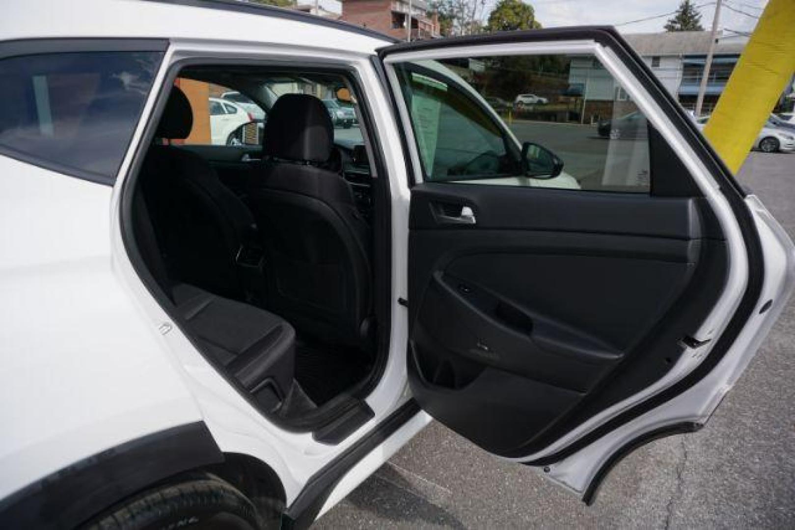 2019 Dazzling White /Black Hyundai Tucson Night (KM8J3CAL0KU) with an Theta 2.4L I-4 gasoline direct injection engine, located at 312 Centre Ave, Schuylkill Haven, PA, 17972, (570) 593-5278, 40.638130, -76.177383 - Photo#40