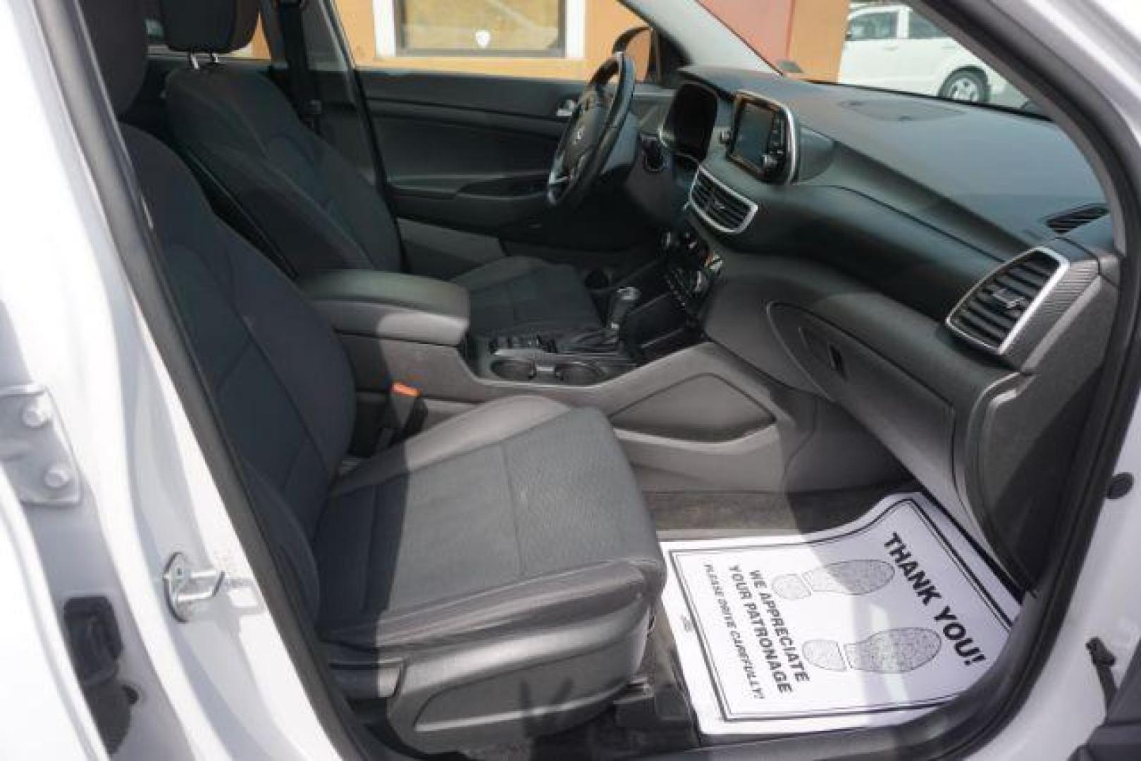 2019 Dazzling White /Black Hyundai Tucson Night (KM8J3CAL0KU) with an Theta 2.4L I-4 gasoline direct injection engine, located at 312 Centre Ave, Schuylkill Haven, PA, 17972, (570) 593-5278, 40.638130, -76.177383 - Photo#44