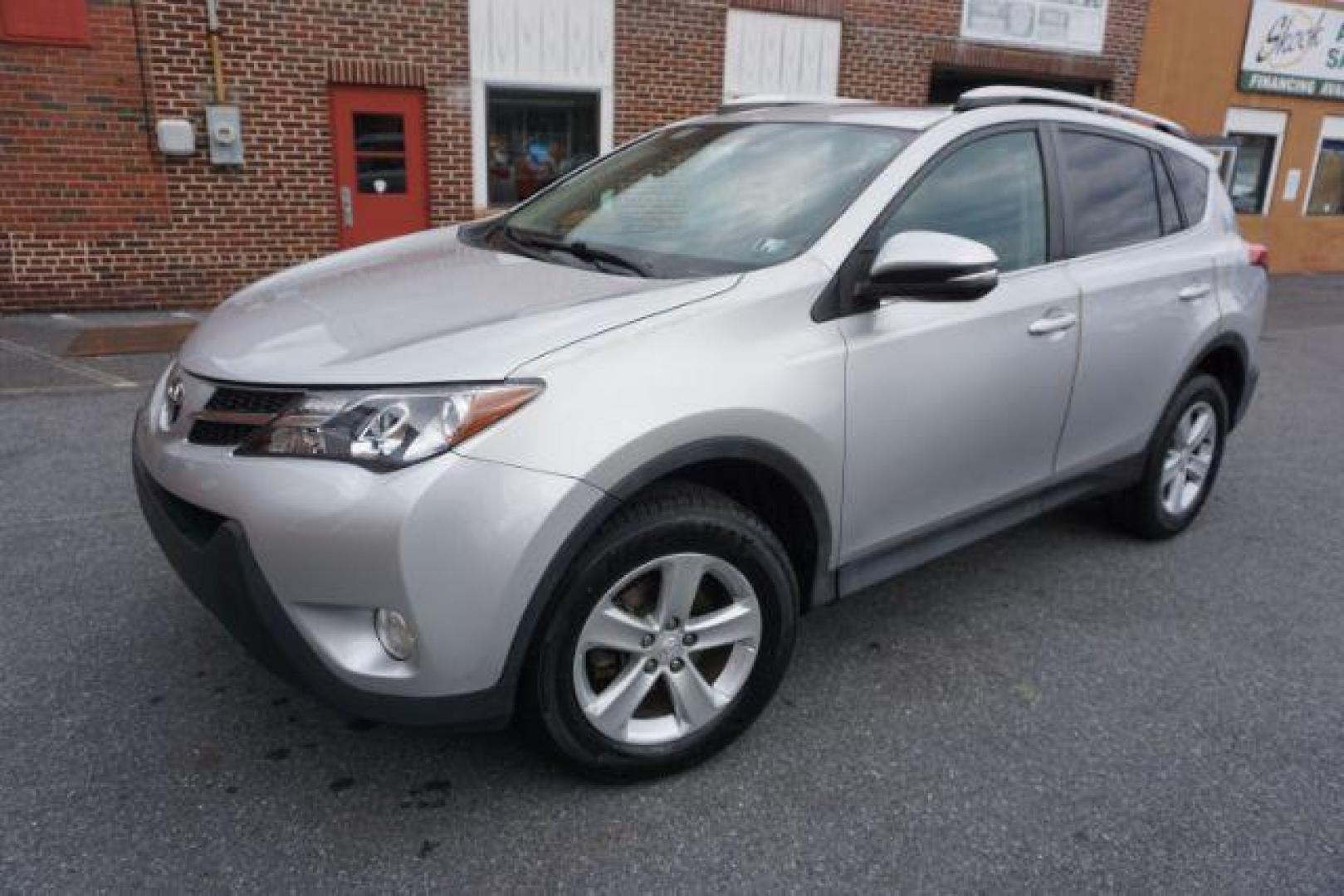 2013 Magnetic Gray Pearl /Black Toyota RAV4 XLE (2T3RFREV2DW) with an 2.5L I-4 DOHC engine, located at 312 Centre Ave, Schuylkill Haven, PA, 17972, (570) 593-5278, 40.638130, -76.177383 - Photo#2
