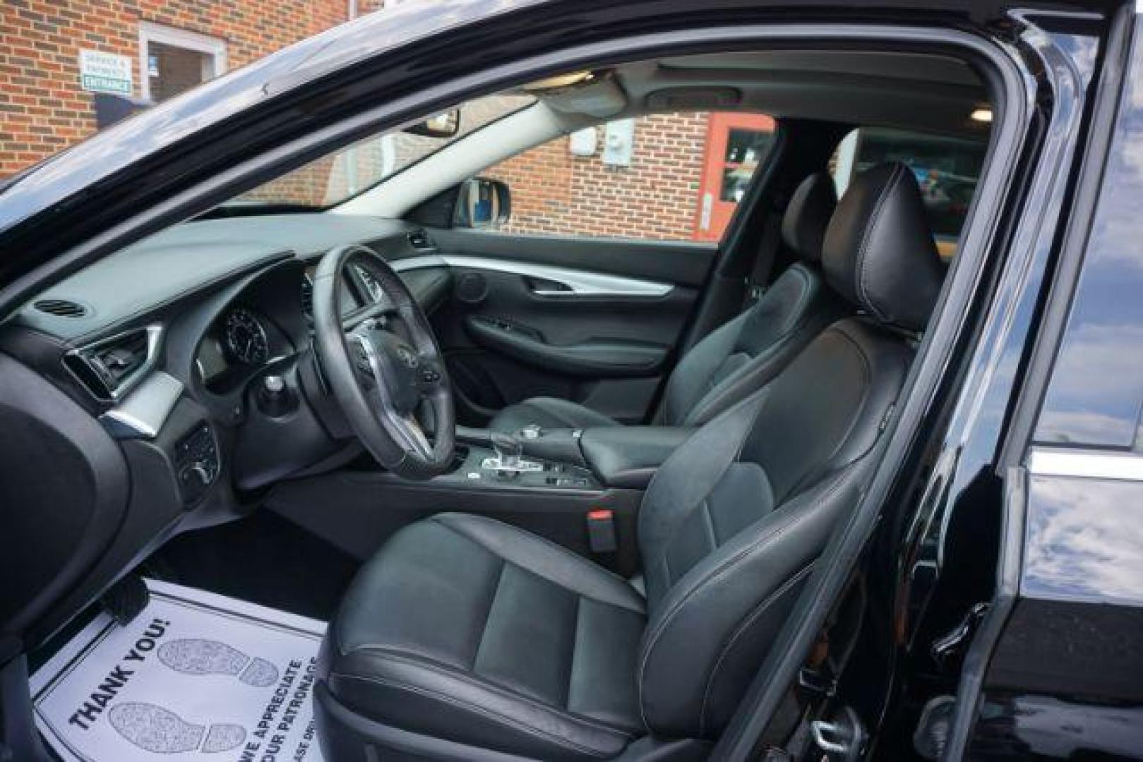 2020 Black Obsidian /Graphite INFINITI QX50 LUXE AWD (3PCAJ5M31LF) with an VC-Turbo 2L I-4 port/direct injection engine, located at 312 Centre Ave, Schuylkill Haven, PA, 17972, (570) 593-5278, 40.638130, -76.177383 - Photo#27