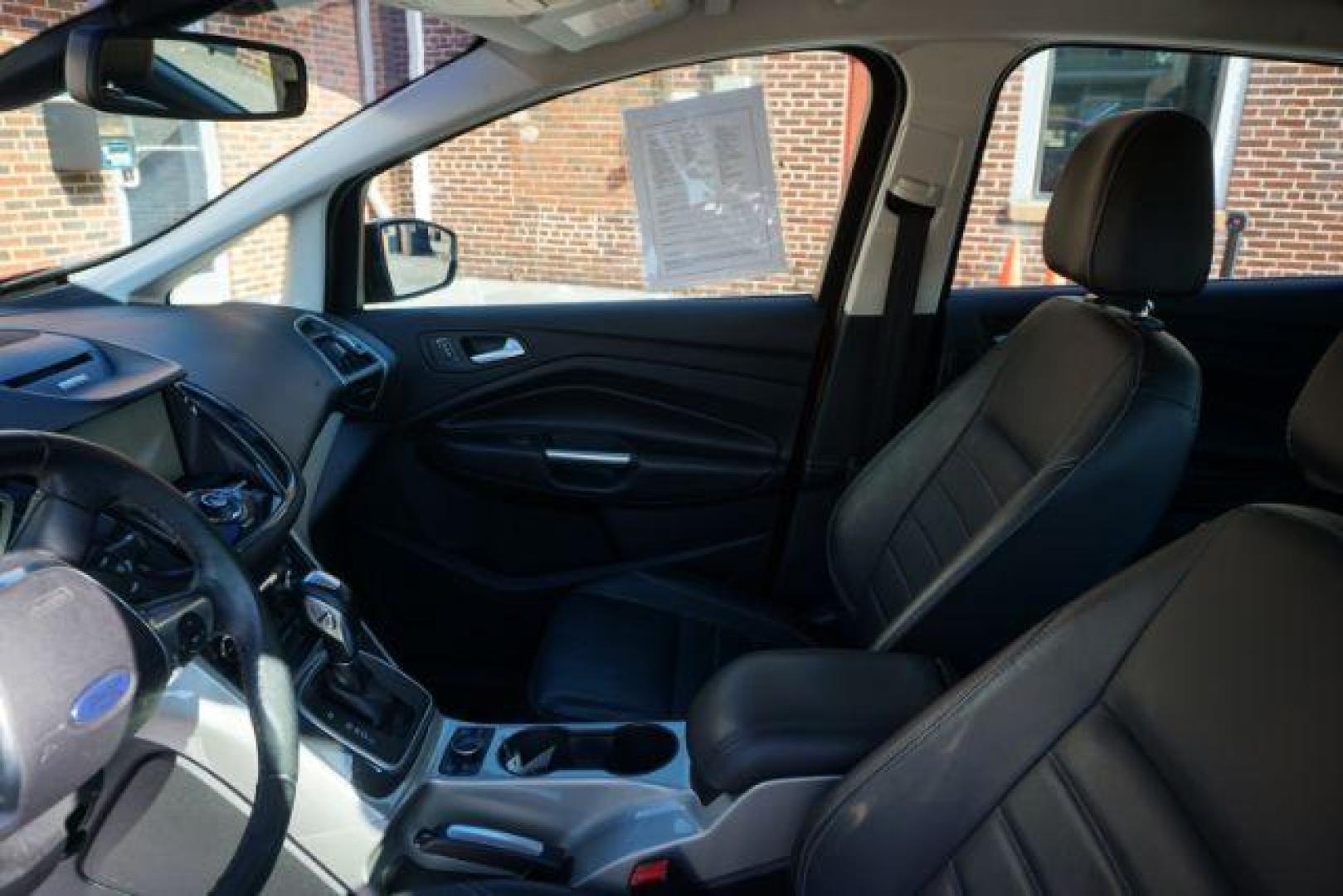 2013 Ruby Red Metallic Tinted Clearcoat /Charcoal Black Ford C-Max Hybrid SEL (1FADP5BU9DL) with an 2L I-4 DOHC engine, located at 312 Centre Ave, Schuylkill Haven, PA, 17972, (570) 593-5278, 40.638130, -76.177383 - Photo#20