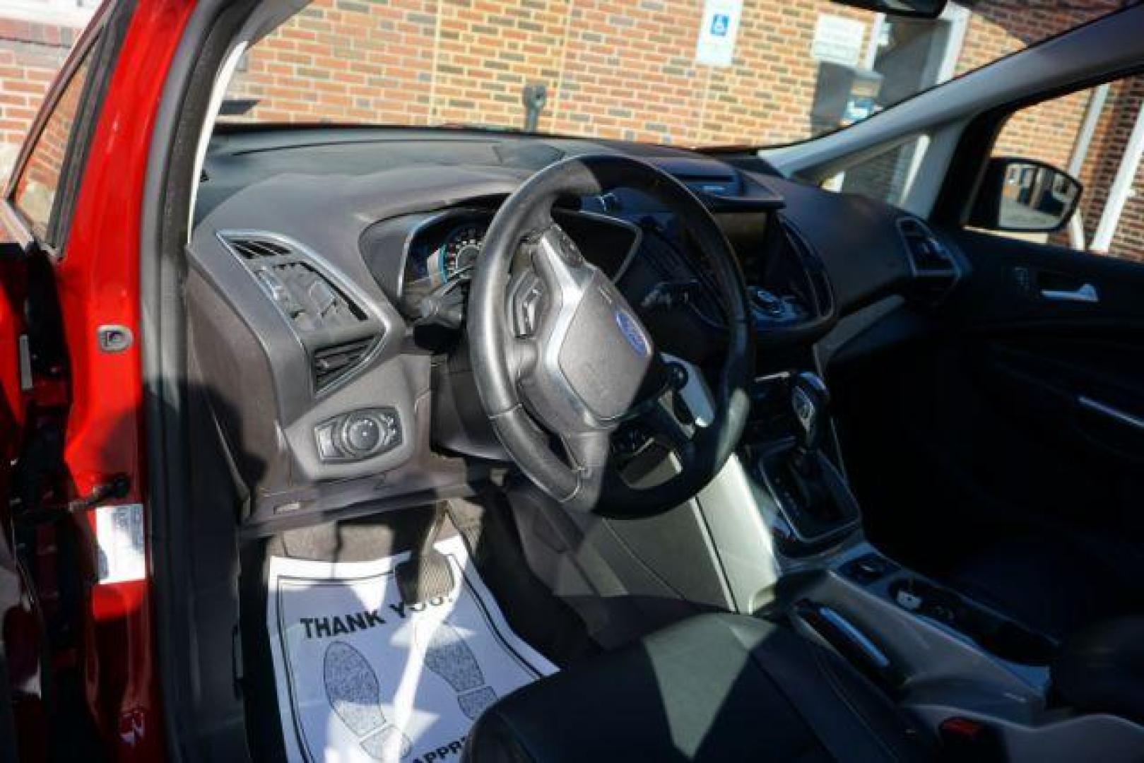 2013 Ruby Red Metallic Tinted Clearcoat /Charcoal Black Ford C-Max Hybrid SEL (1FADP5BU9DL) with an 2L I-4 DOHC engine, located at 312 Centre Ave, Schuylkill Haven, PA, 17972, (570) 593-5278, 40.638130, -76.177383 - Photo#23