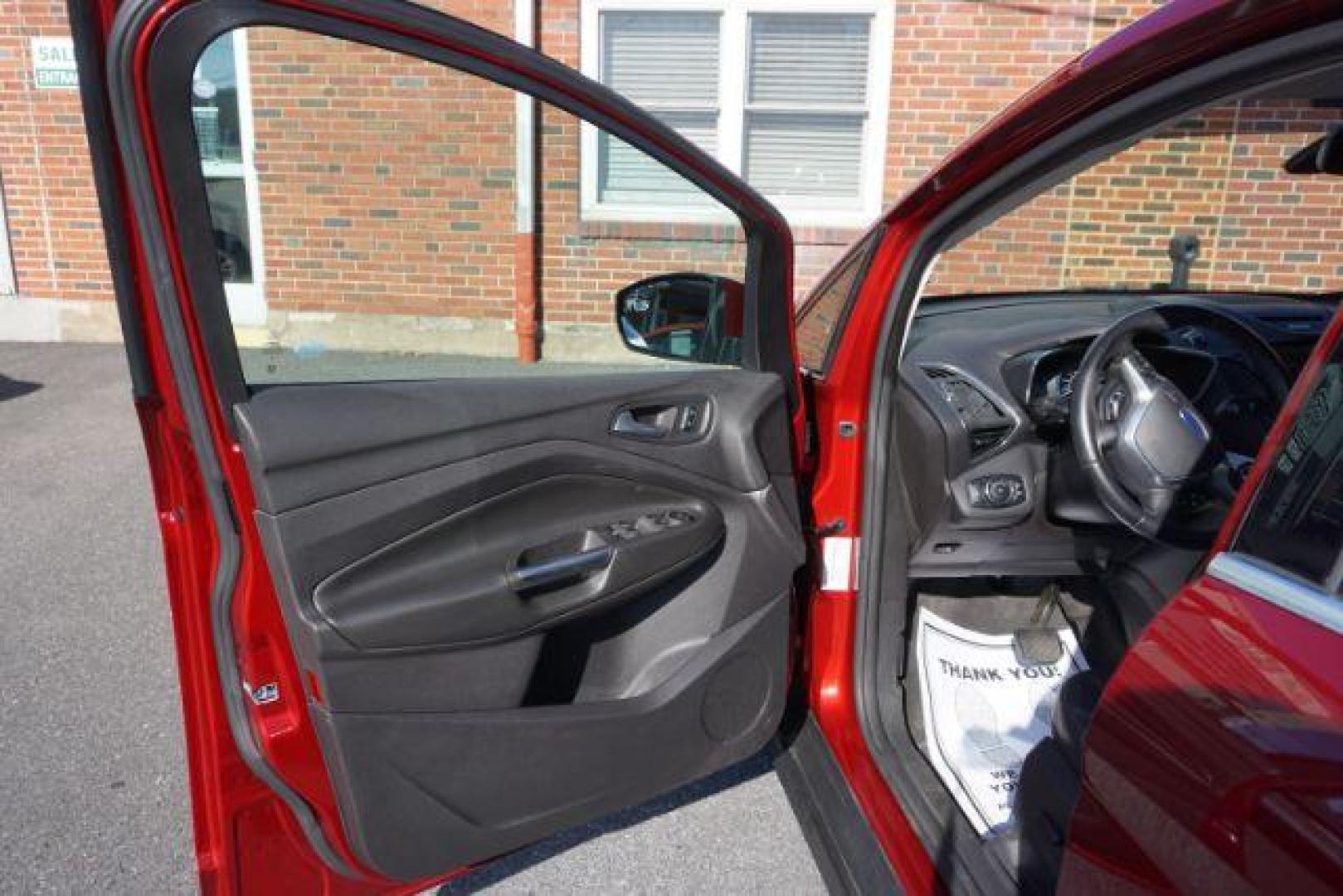 2013 Ruby Red Metallic Tinted Clearcoat /Charcoal Black Ford C-Max Hybrid SEL (1FADP5BU9DL) with an 2L I-4 DOHC engine, located at 312 Centre Ave, Schuylkill Haven, PA, 17972, (570) 593-5278, 40.638130, -76.177383 - Photo#24